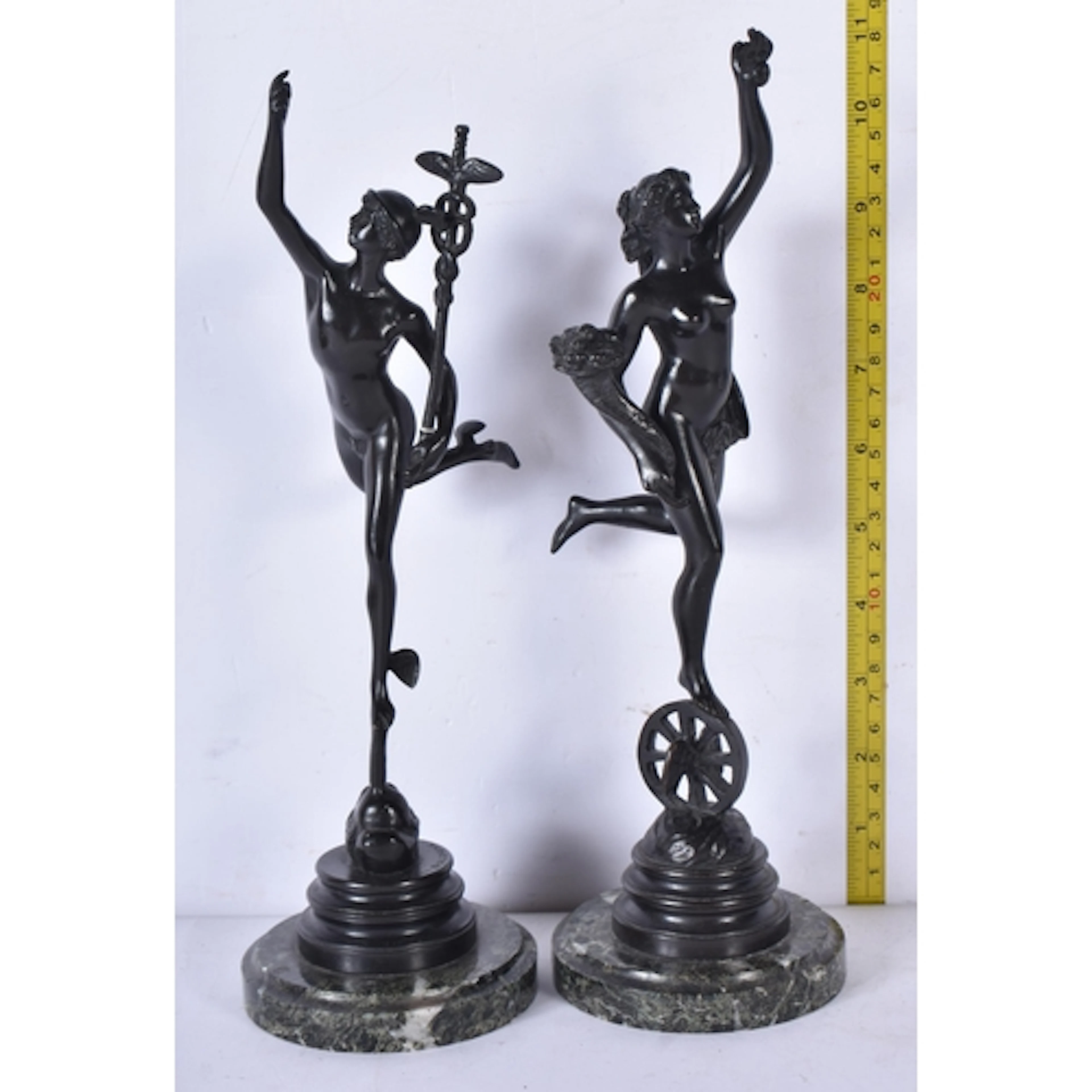 After Giambologna (1529-1608) Two late 19th Century bronze f...