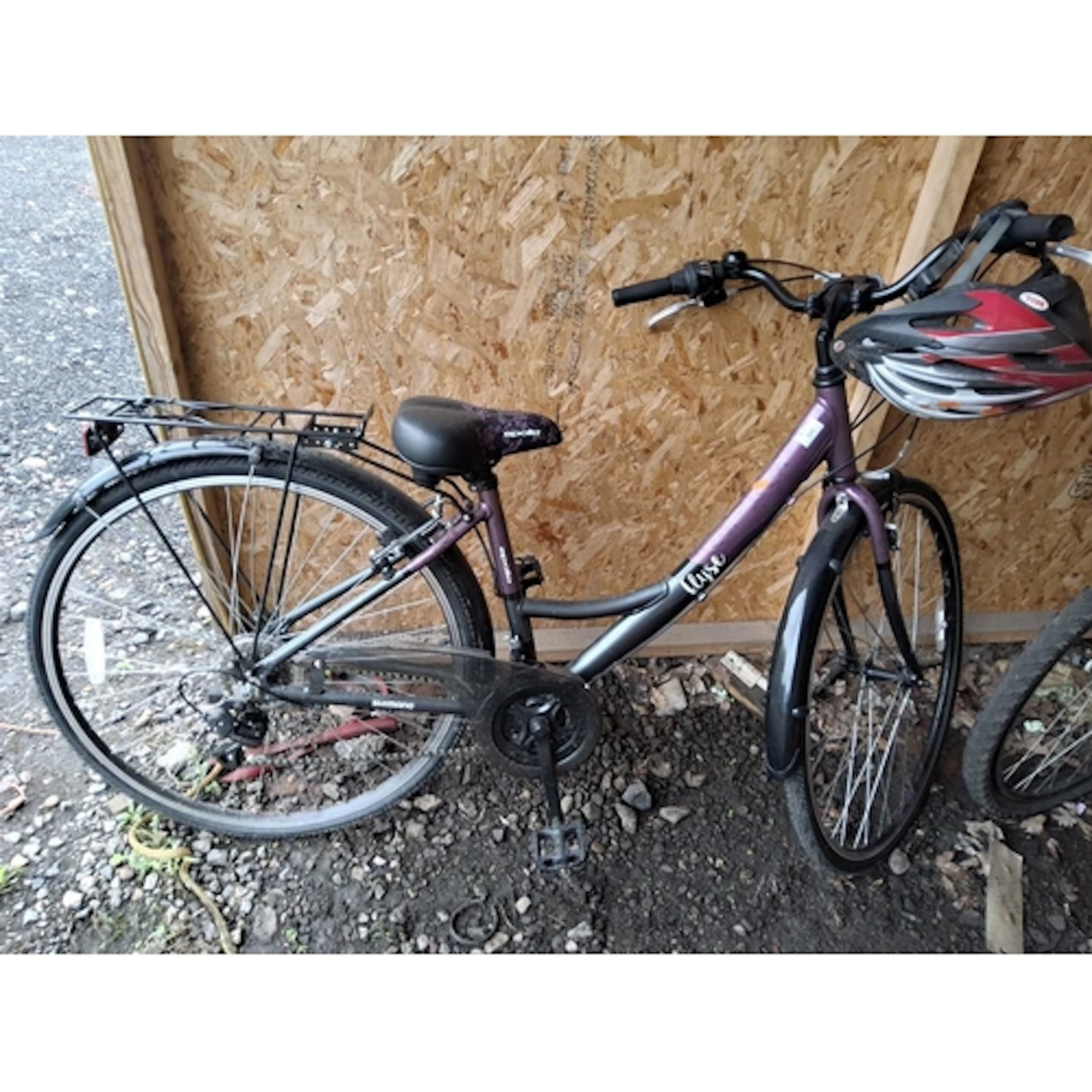 AN APOLLO ELYSE LADIES BIKE, with a 16'' frame and a Bell he...