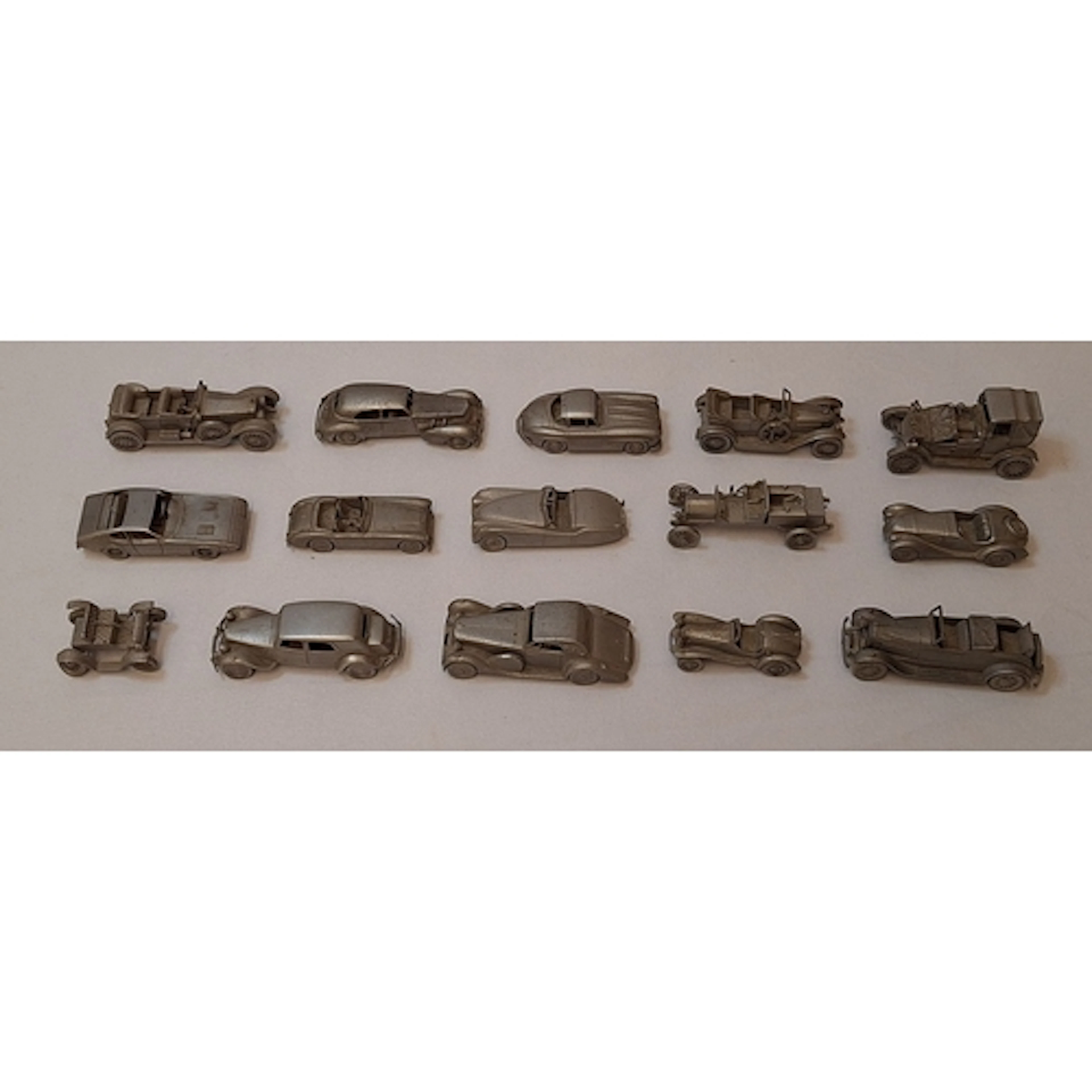 Danbury Mint Pewter Miniature Model Vehicles incl. Accord 81...