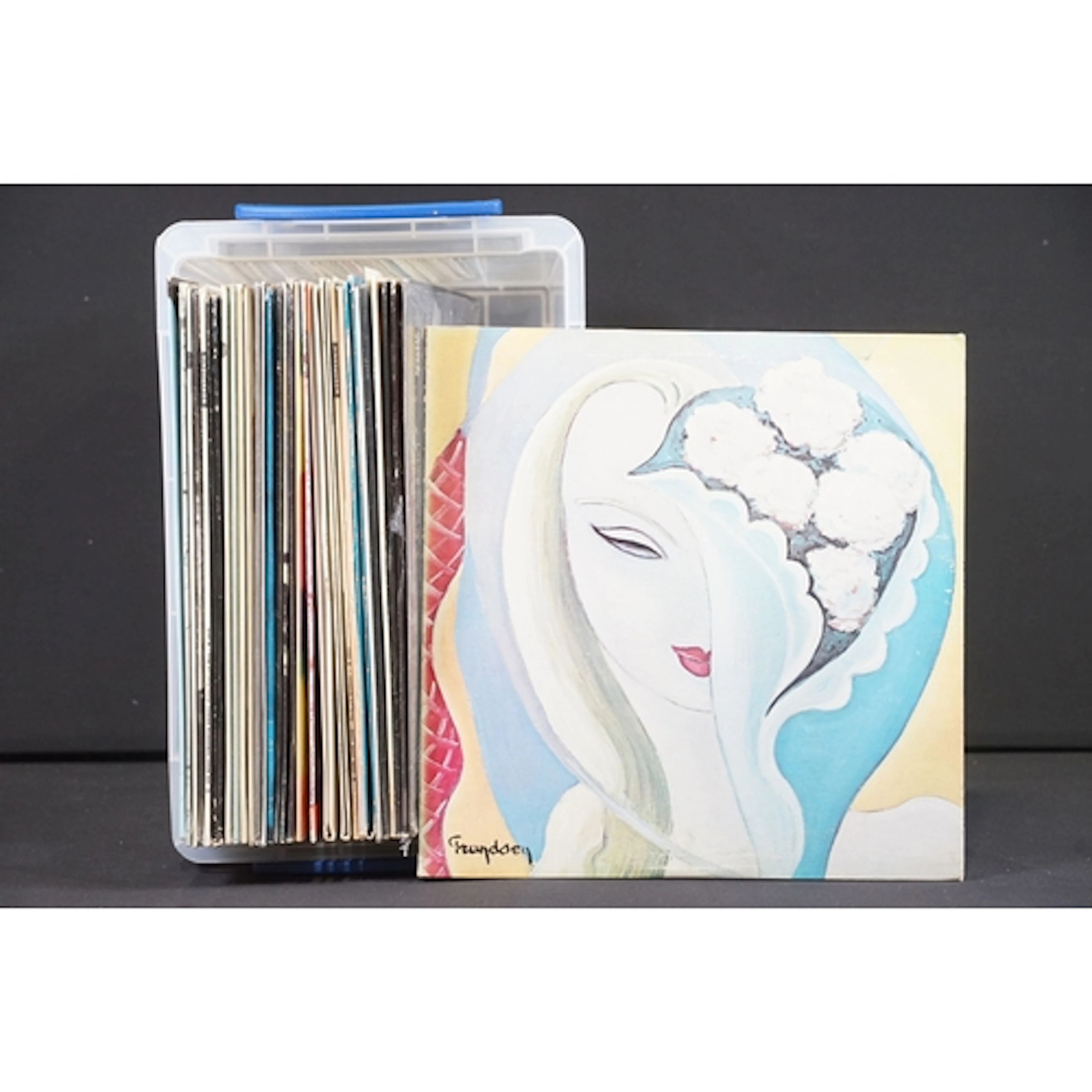 Vinyl - 30 US pressing rock & pop LPs to include Derek & The...