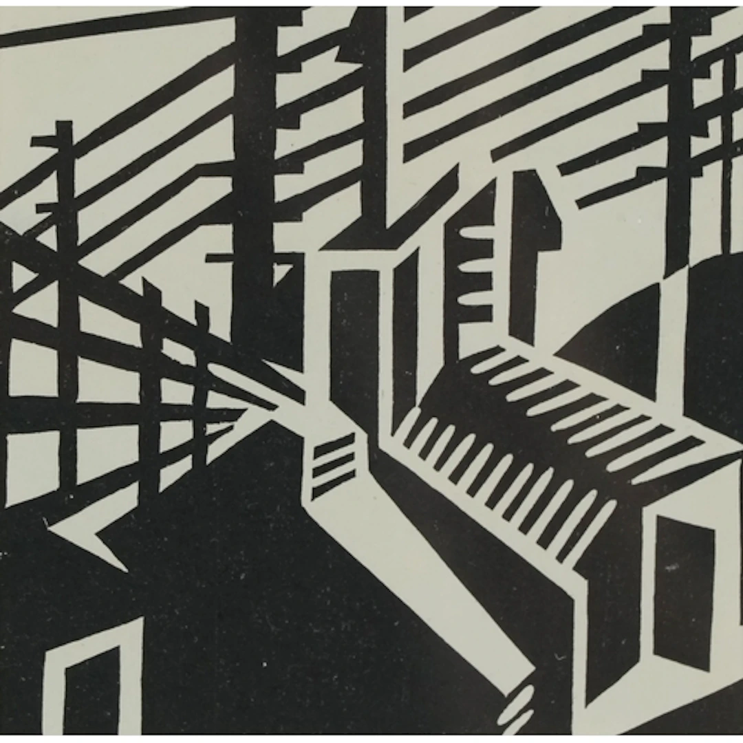 Edward Wadsworth - Platelayer's Sheds in 1918, 20th century ...