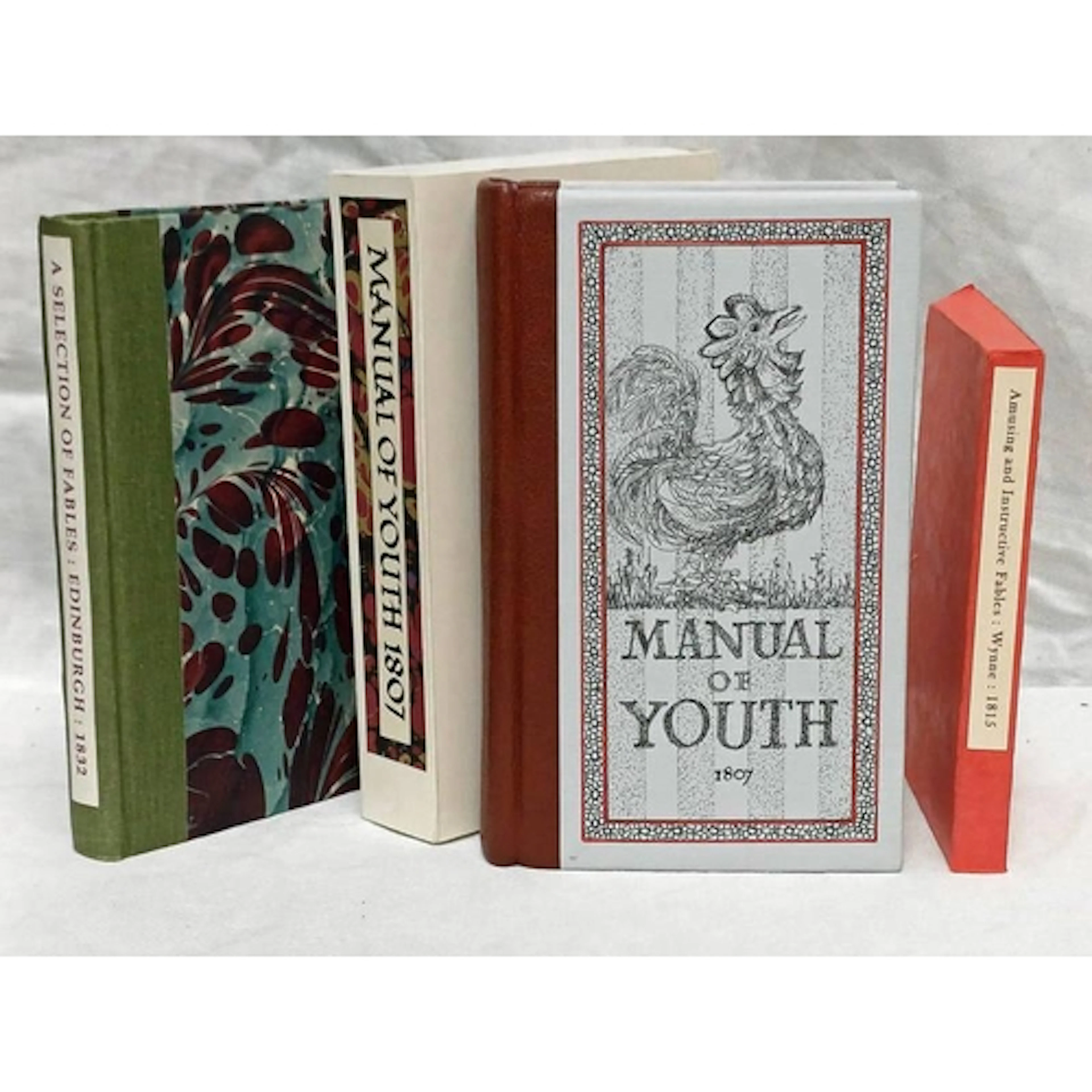 THE MANUAL OF YOUTH BY J. OUISEAU, QUARTER LEATHER BOUND, DE...