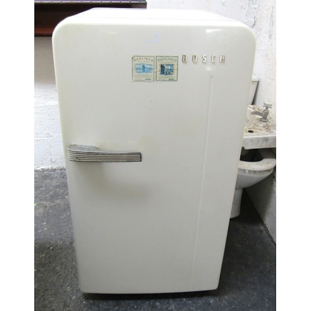 Vintage Bosch Refrigerator Working Order Approximately 4ft 6...