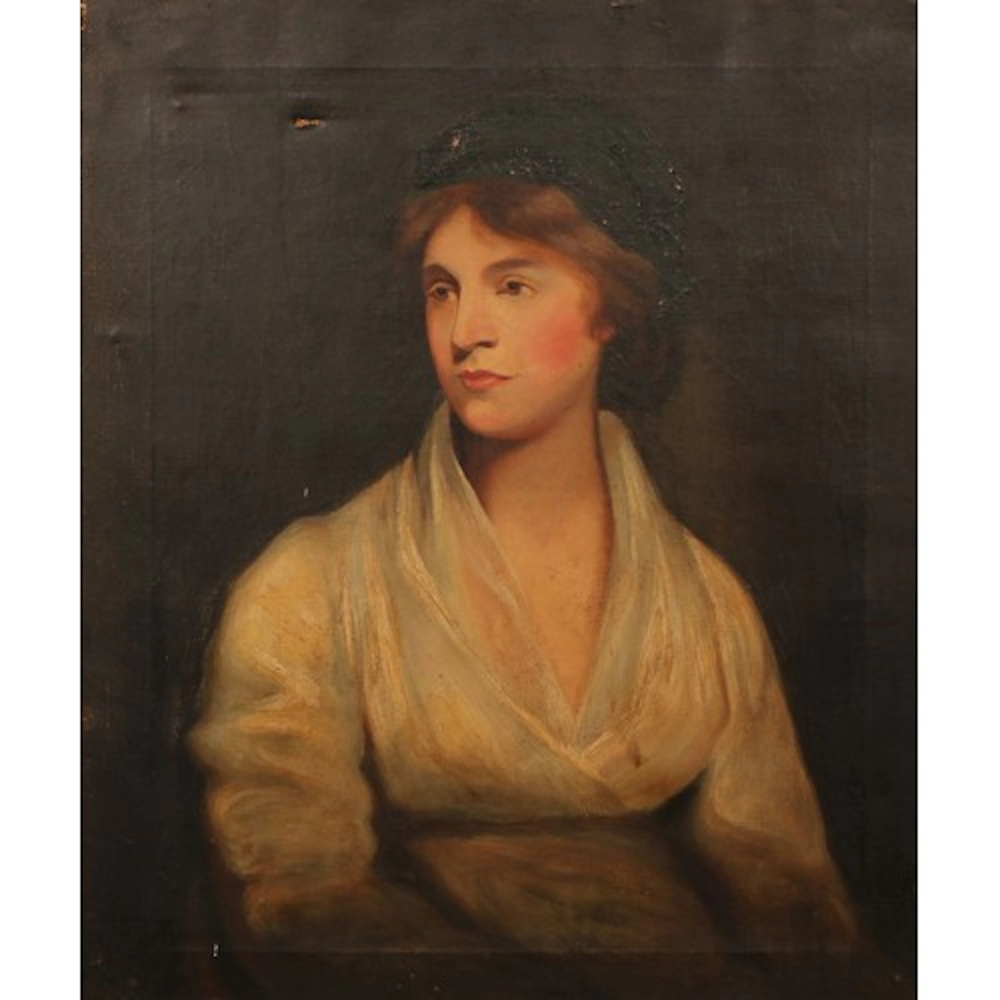 English School (19th century) Portrait of Mary Wollstonecraf...