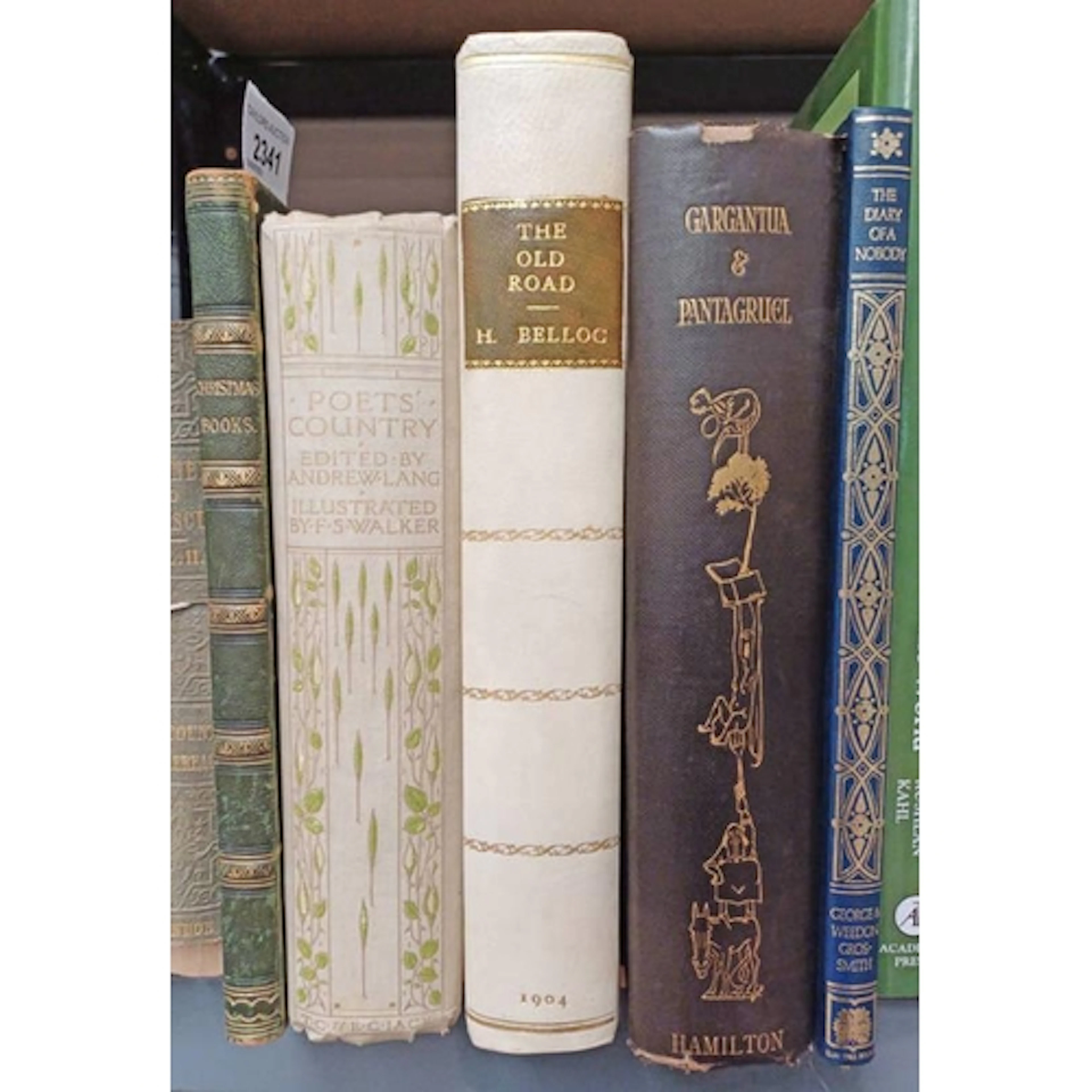 THE OLD ROAD BY H. BELLOC, WITH ILLUSTRATIONS BY WILLIAM HYD...