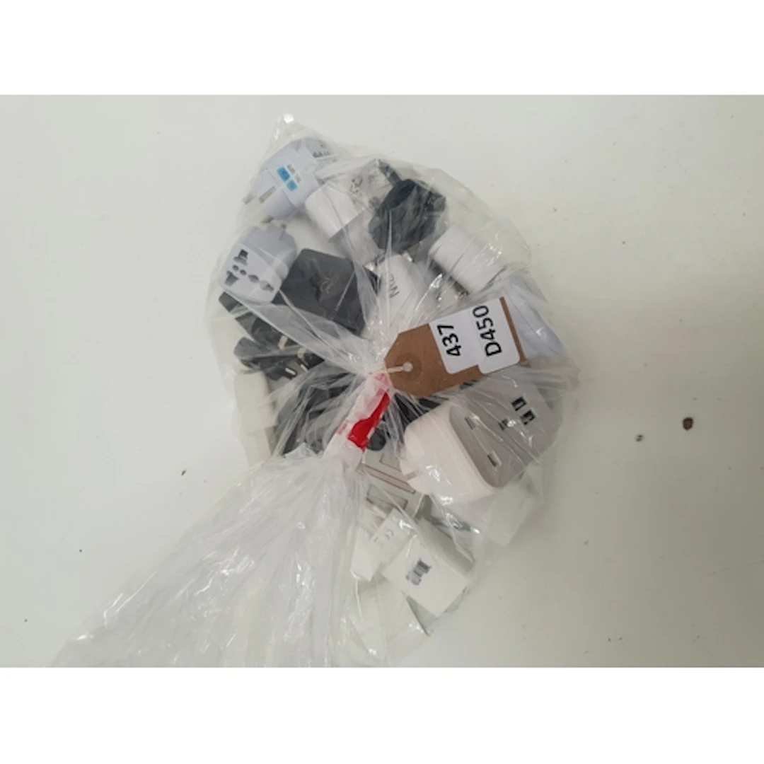 ONE BAG OF ADAPTERS