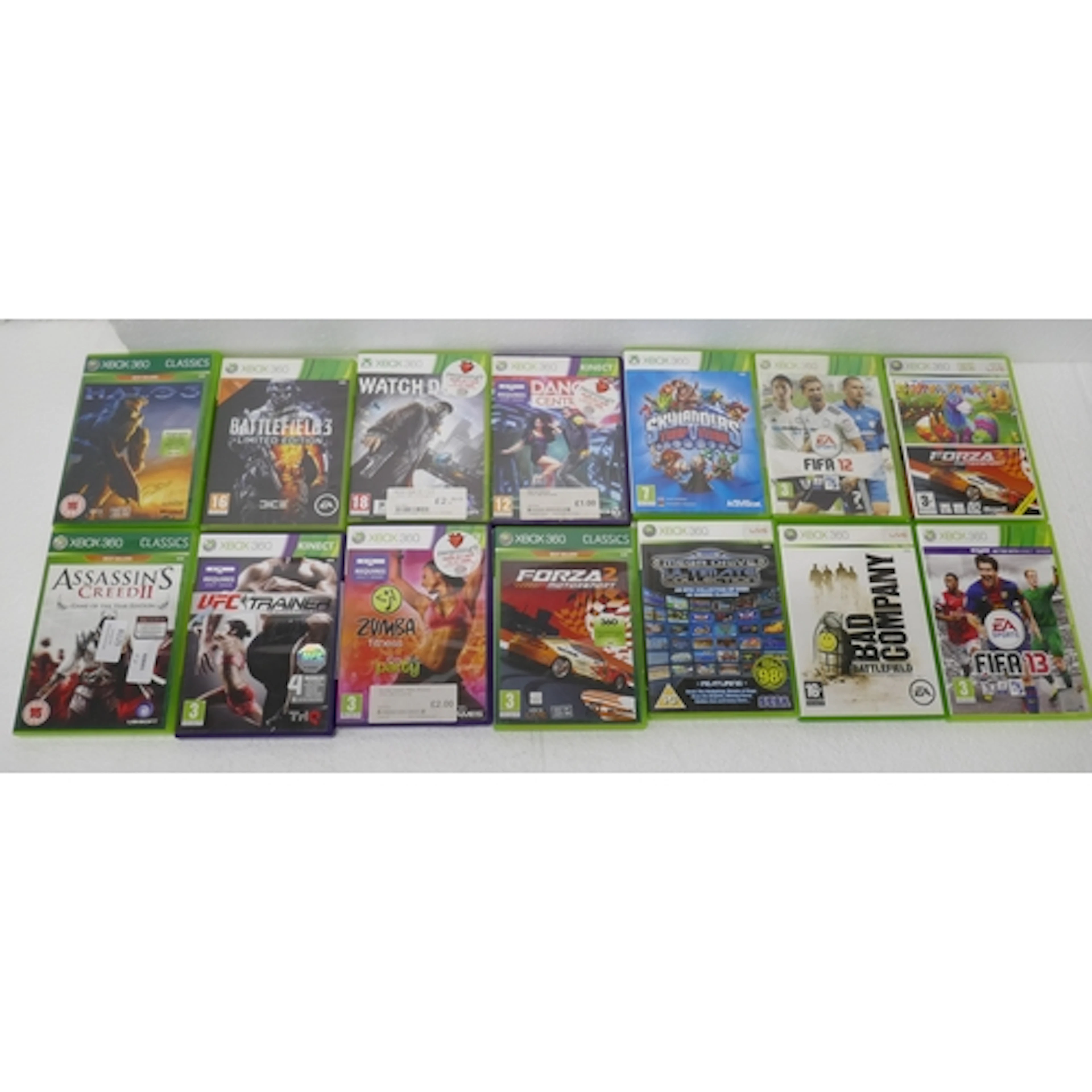 14 boxed Xbox 360 games including FIFA 12, FIFA 13, Battlefi...