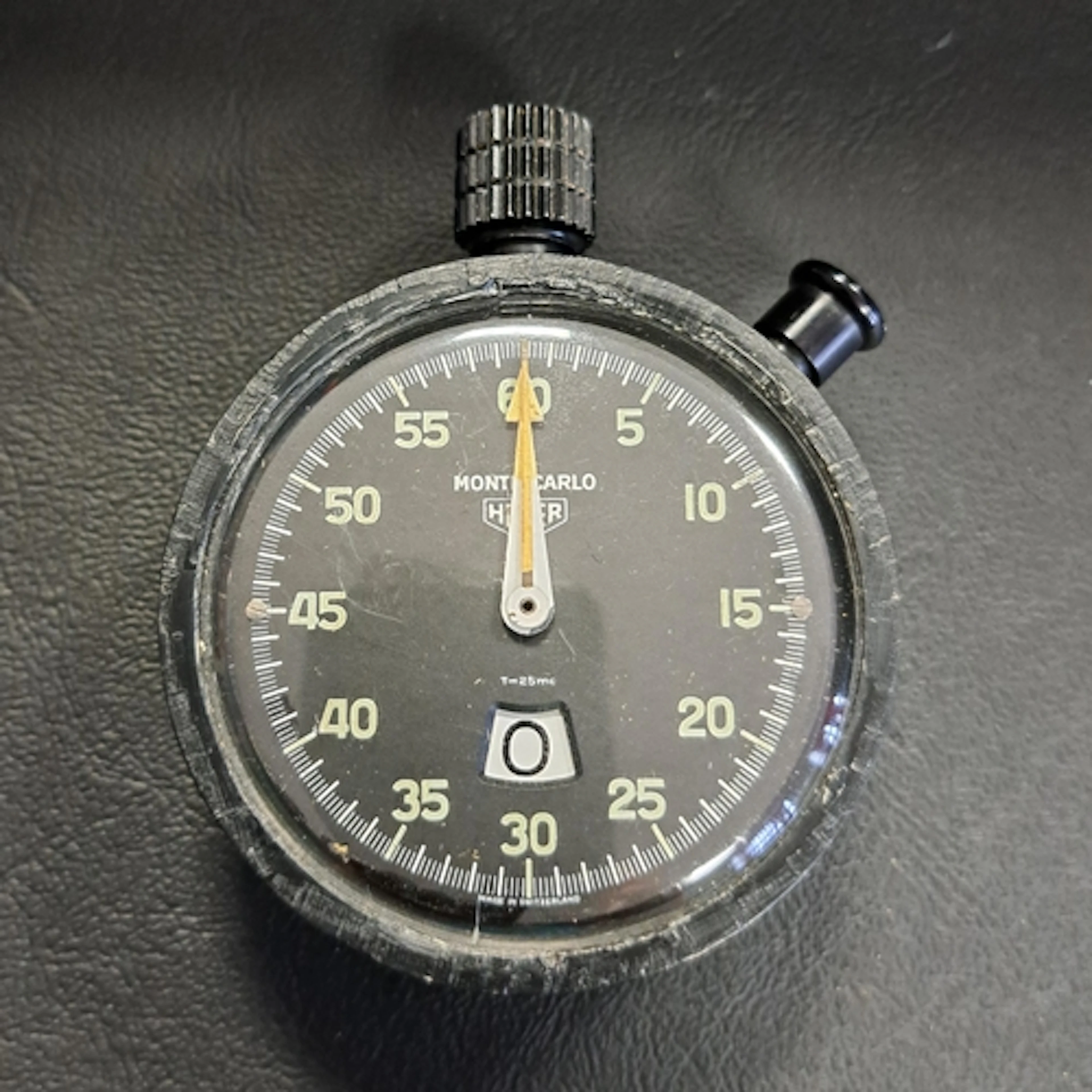HEUER MONTE-CARLO DASHBOARD TIMER/STOPWATCH 1960s/70s, the b...