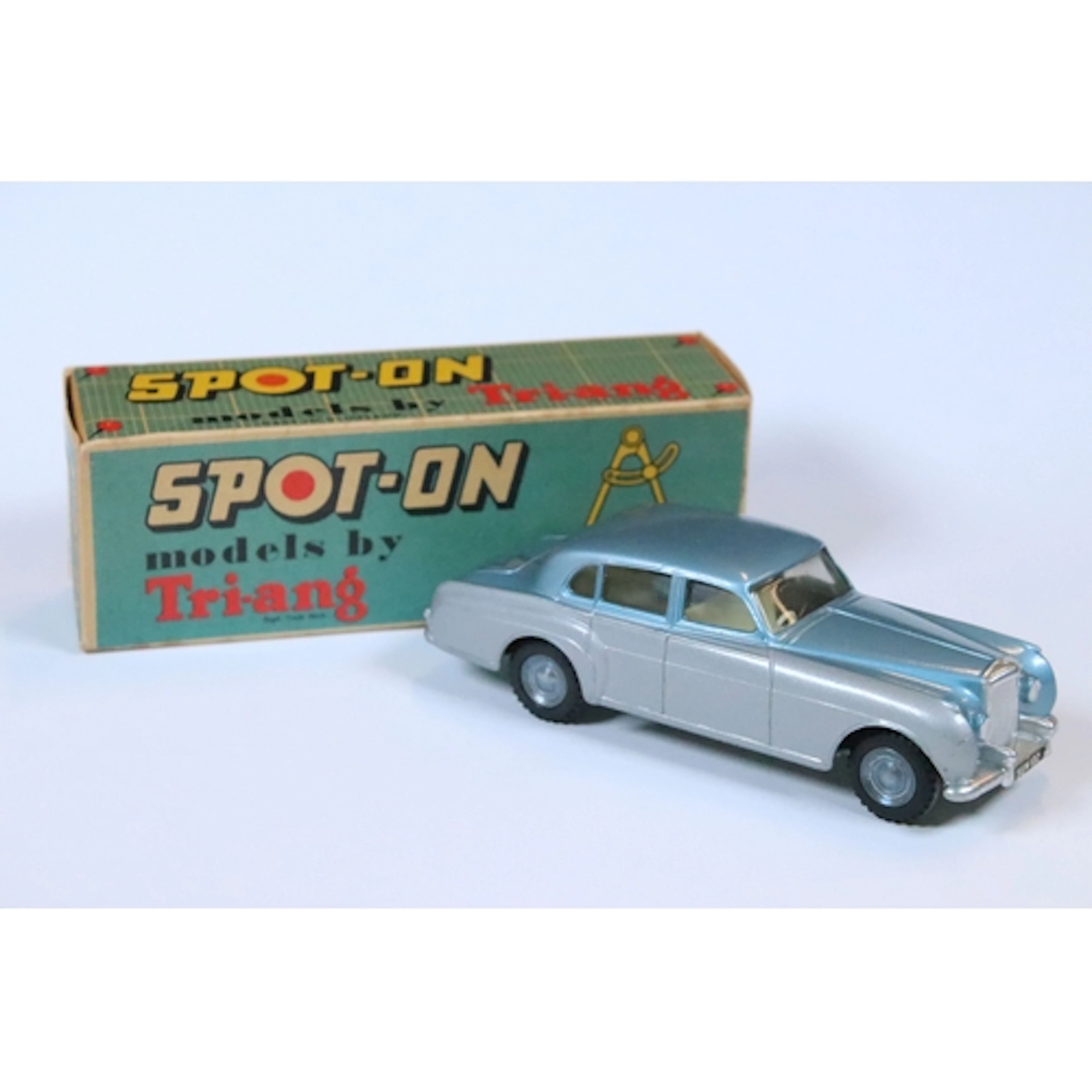 Boxed Triang Spot On 102 Bentley Saloon diecast model in two...