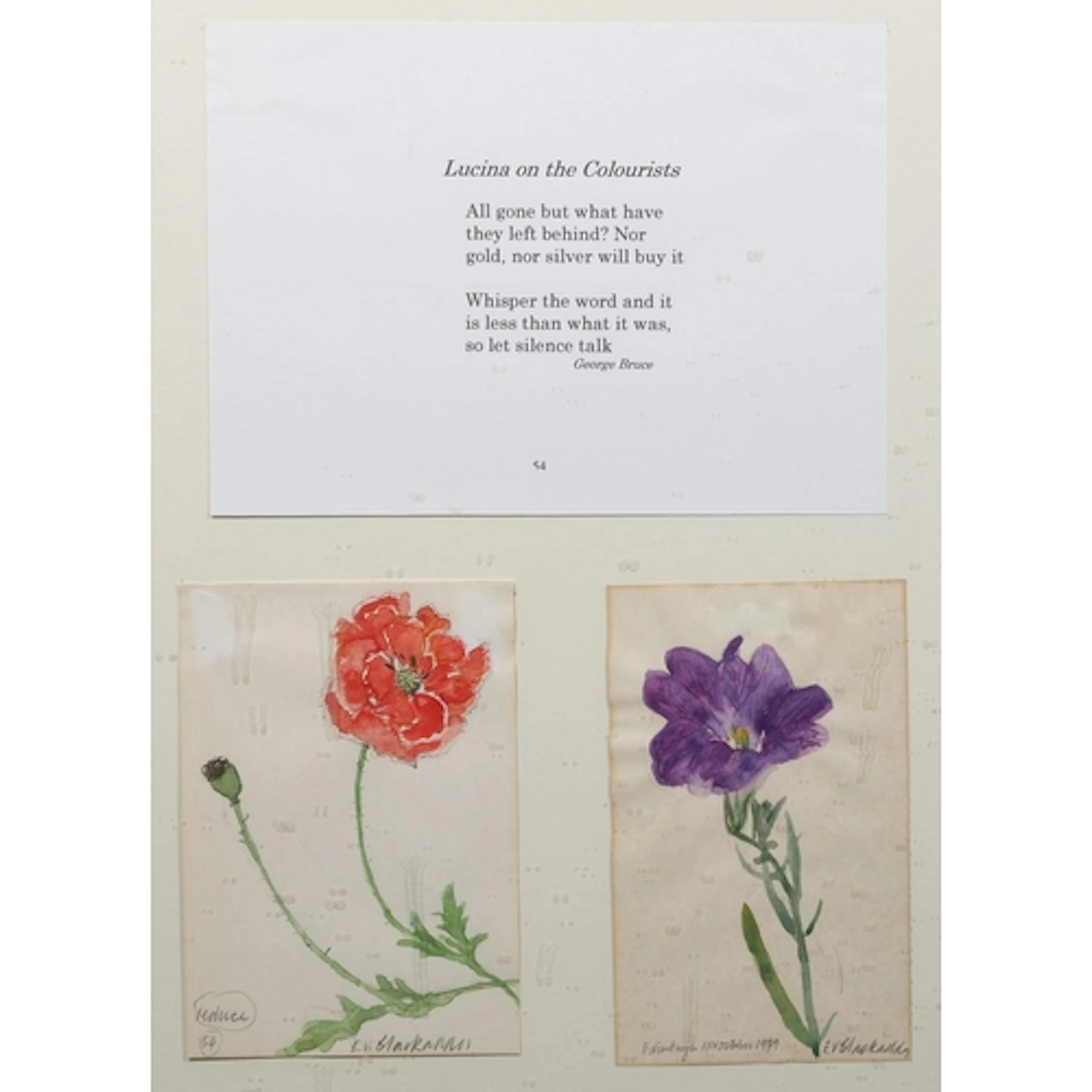 DAME ELIZABETH VIOLET BLACKADDER OBE RA RSA RSW RGI DLitt (S...