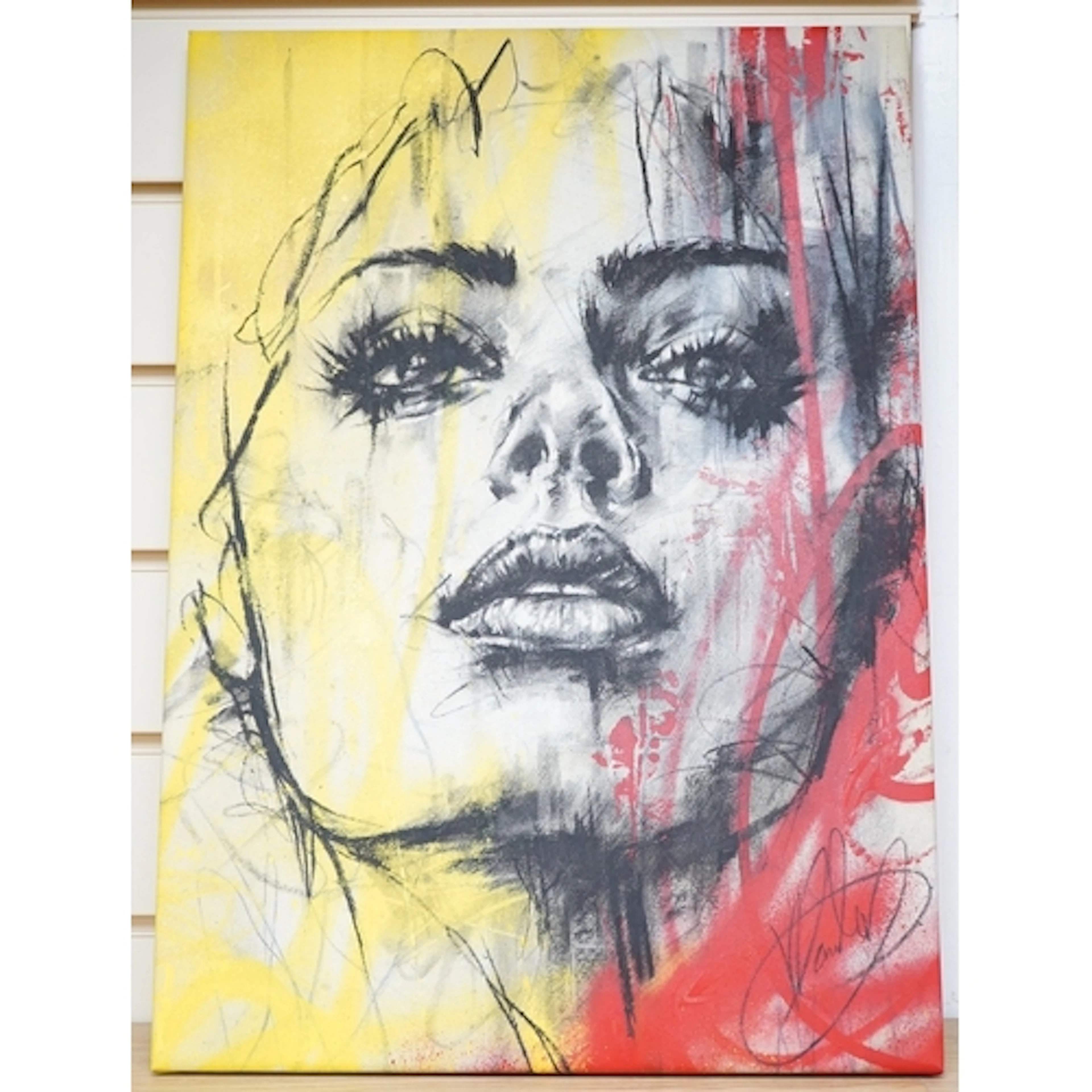 Vin Dantes (contemporary), 'The Bright Unknown', signed, oil...