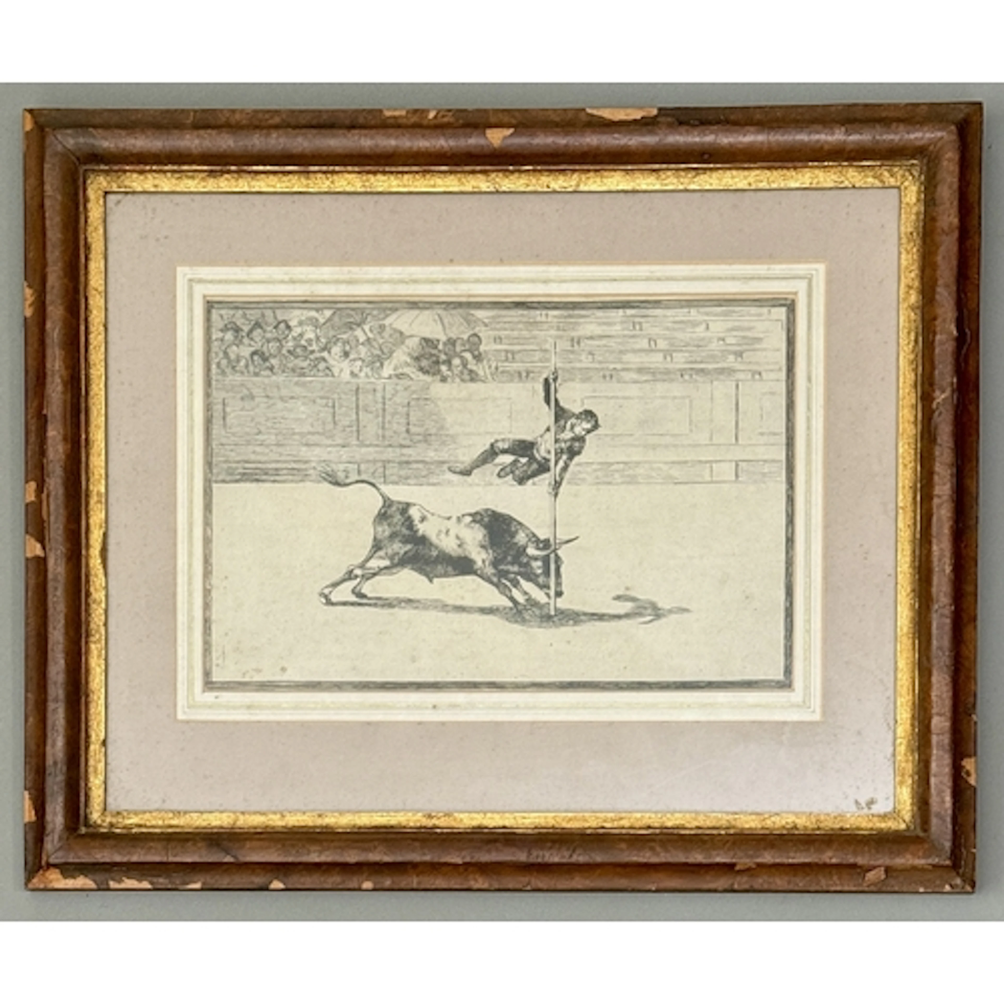 A group of three 19th century prints - comprising a mounted,...