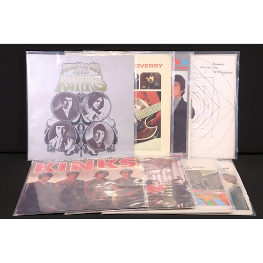 Vinyl - 8 The Kinks UK pressing LP’s to include: Something E...