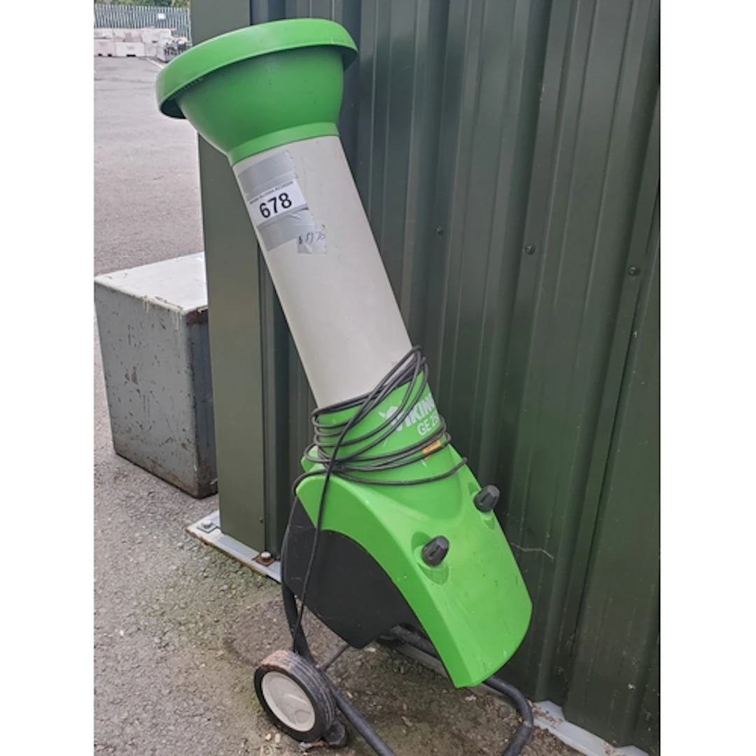A Viking GE250 electric Chipper