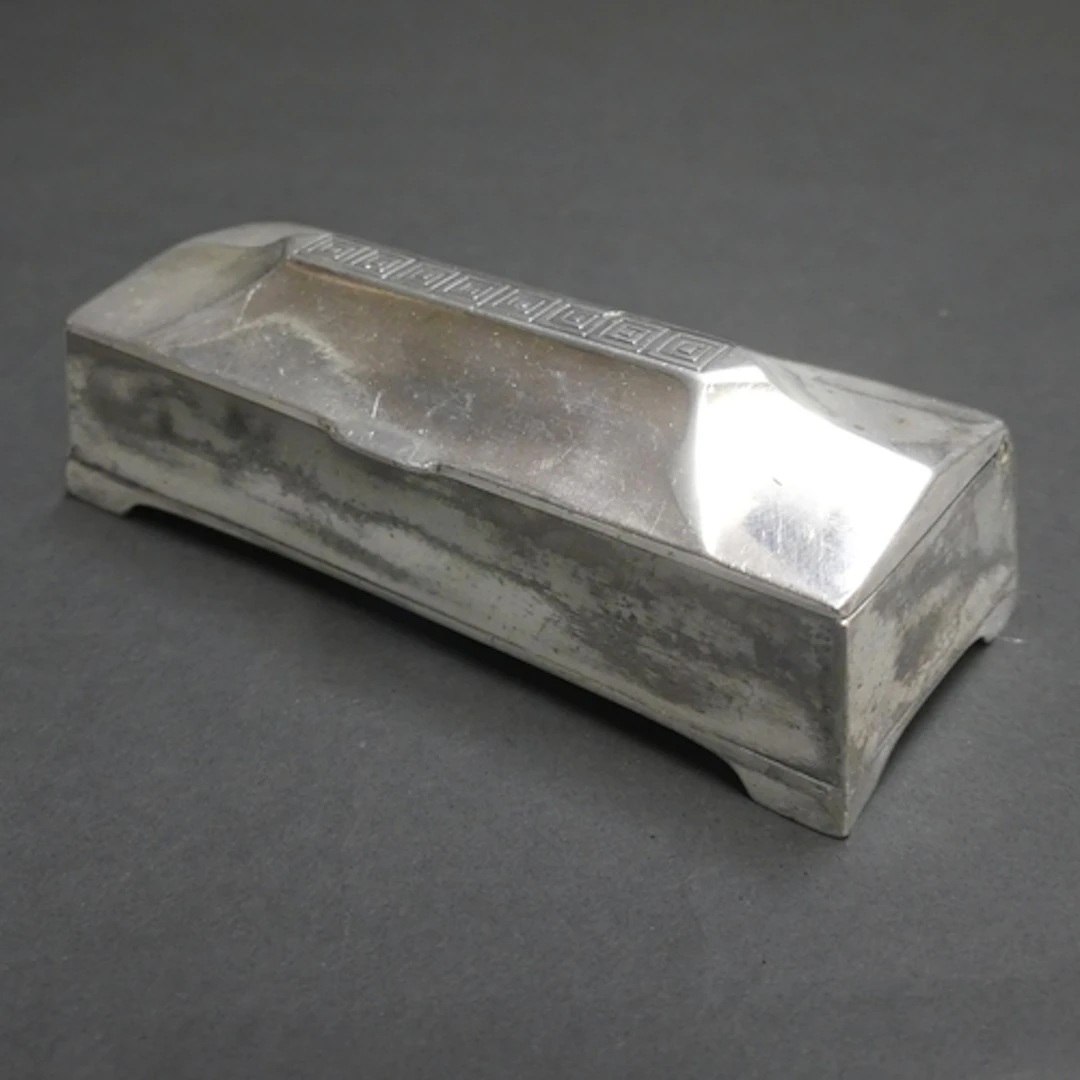 WMF - An Art Nouveau silver plated Brittania metal stamp col...