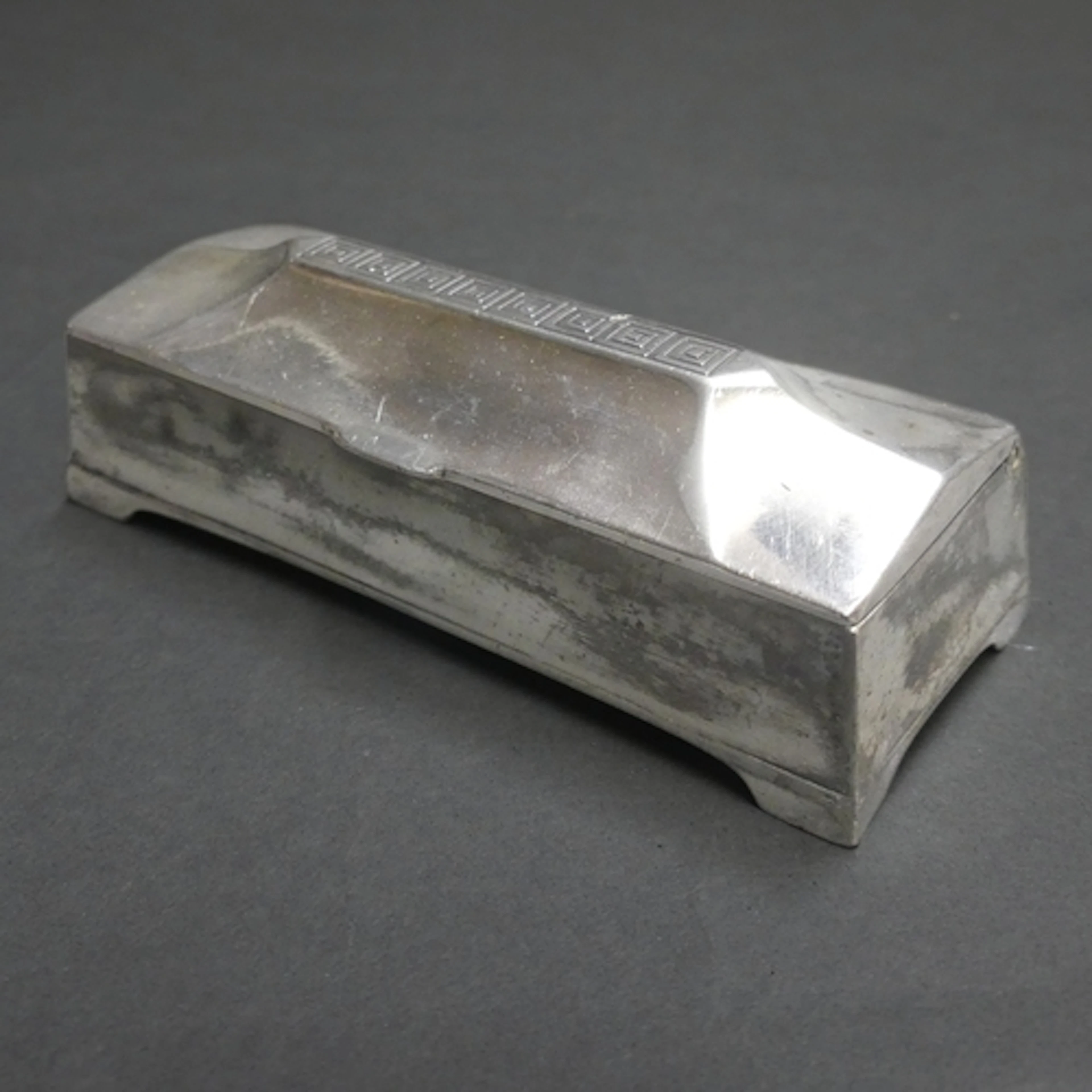 WMF - An Art Nouveau silver plated Brittania metal stamp col...