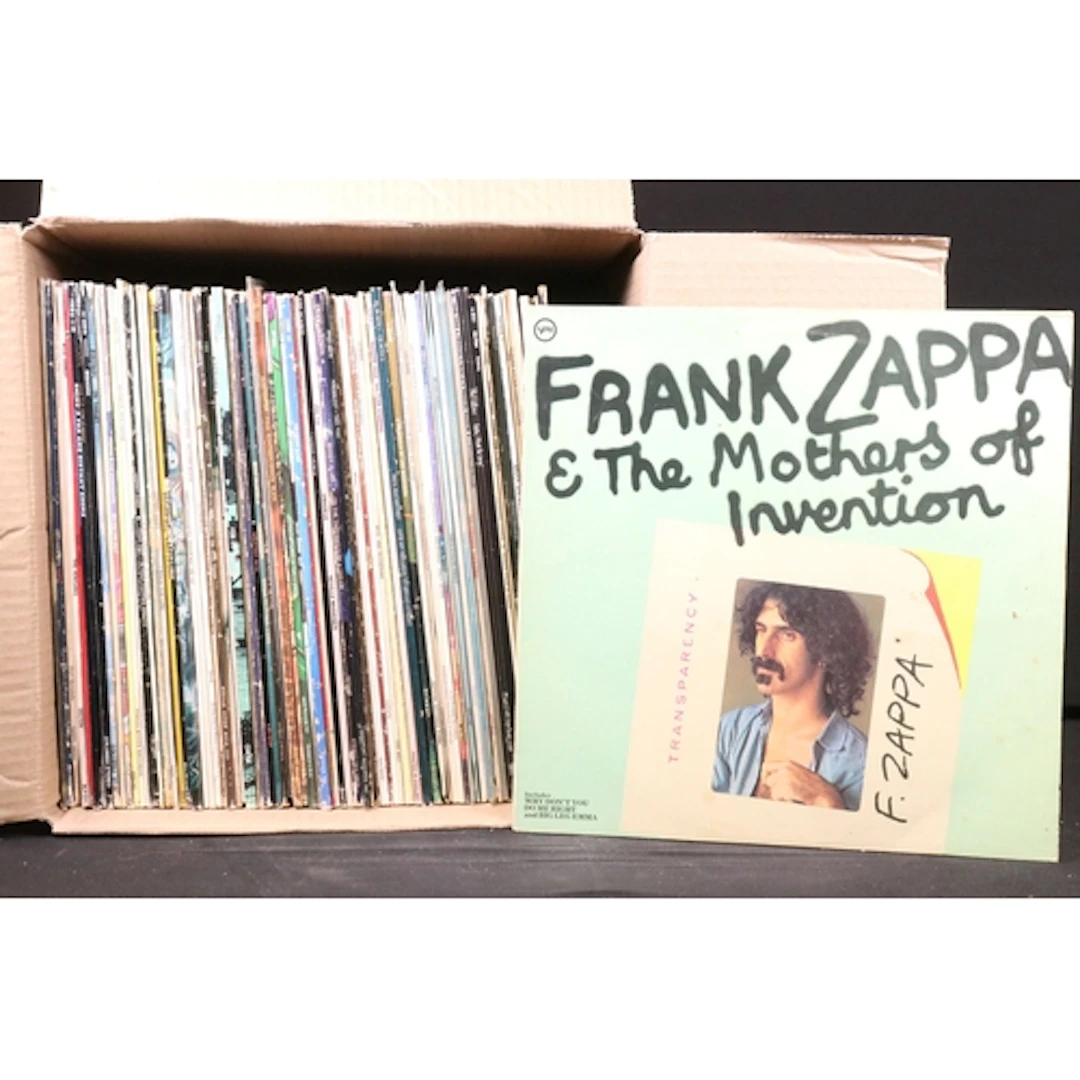 Vinyl - Over 80 Rock & Pop LPs to include Frank Zappa, Famil...