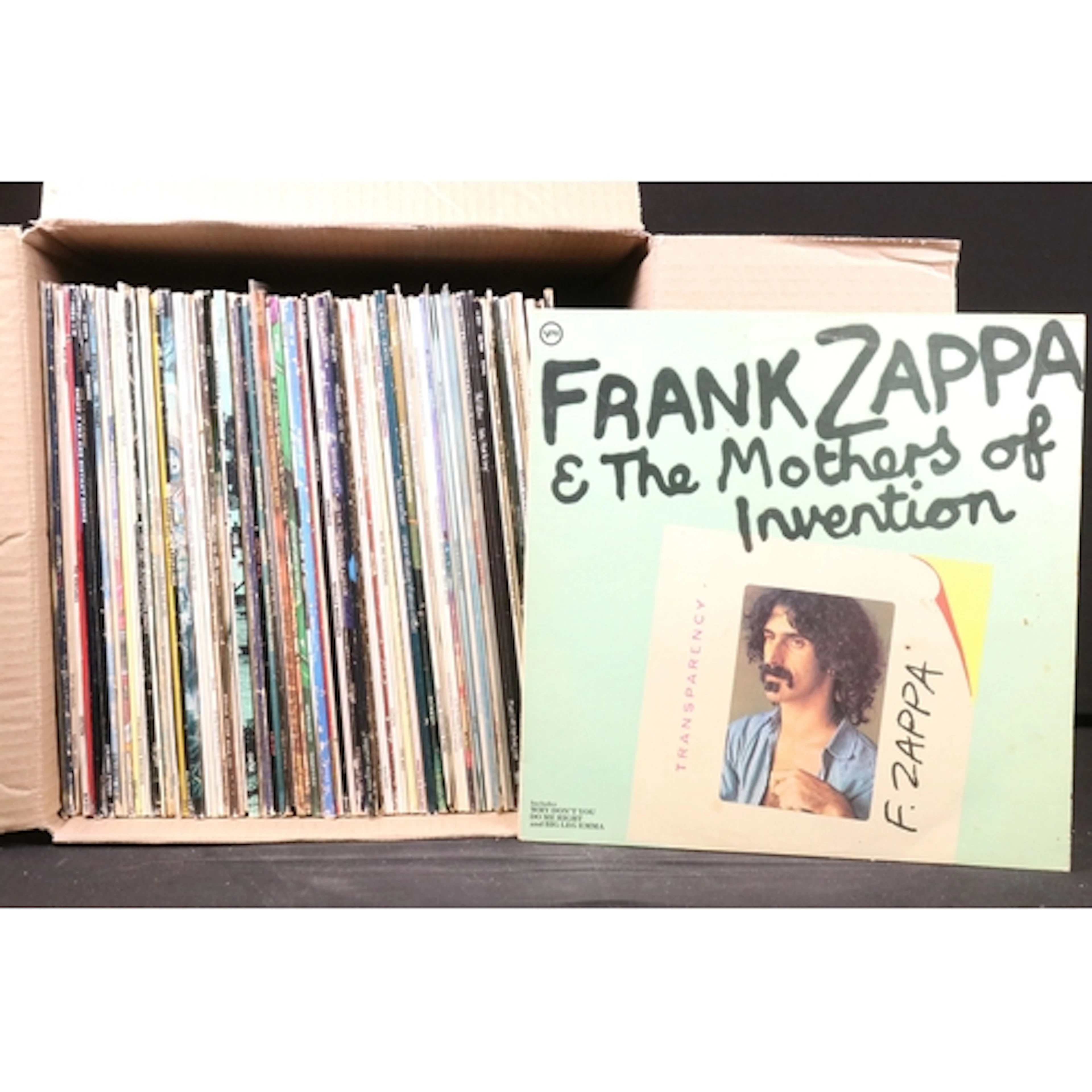 Vinyl - Over 80 Rock & Pop LPs to include Frank Zappa, Famil...