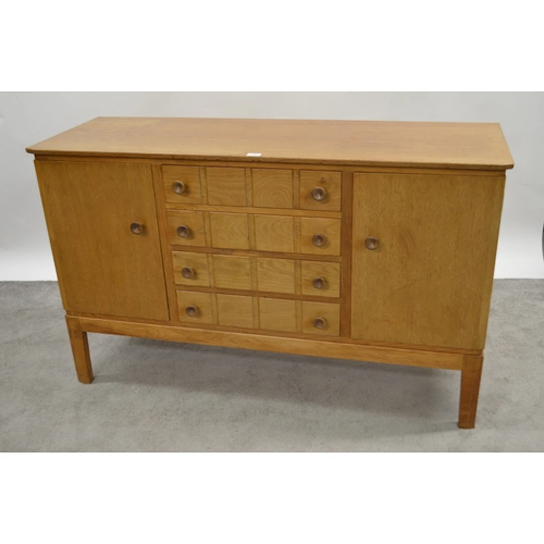 Mid 20th Century Gordon Russell ' Utility ' oak sideboard, 1...
