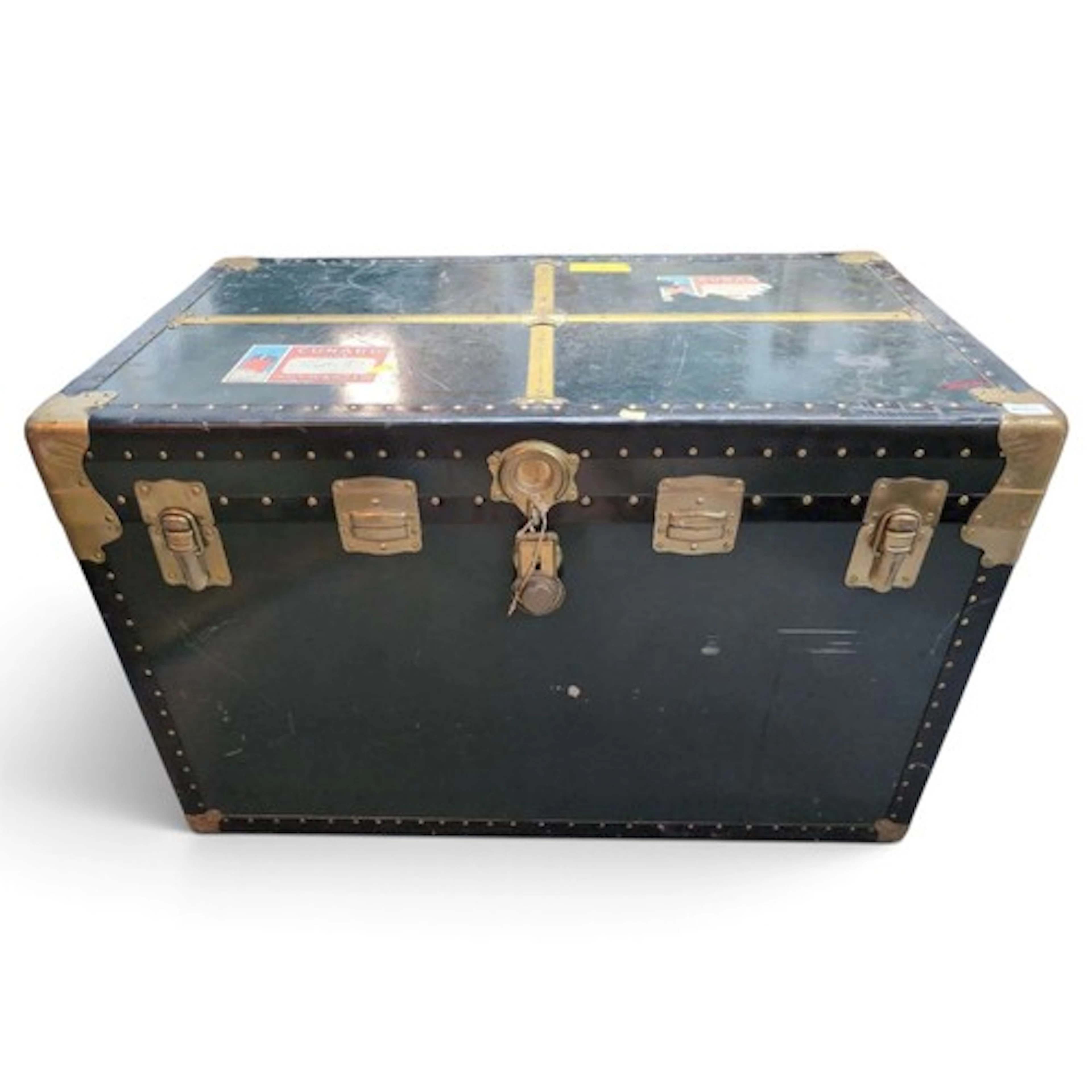 Taylor Corporation travel trunk with insert. Outer applied w...