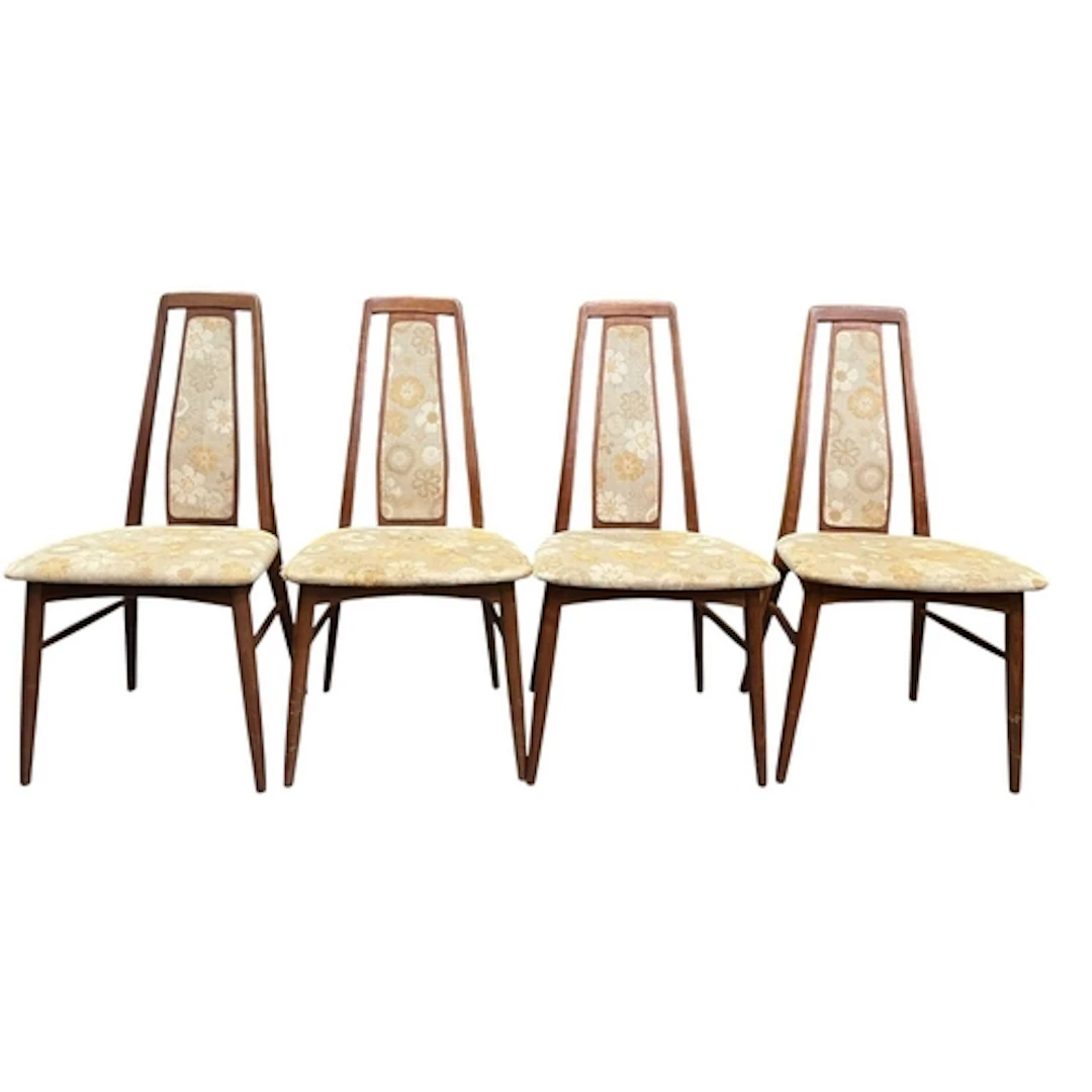 Niels Koefoed for Hornslet Møbelfabrik - Eva Chair - a set o...