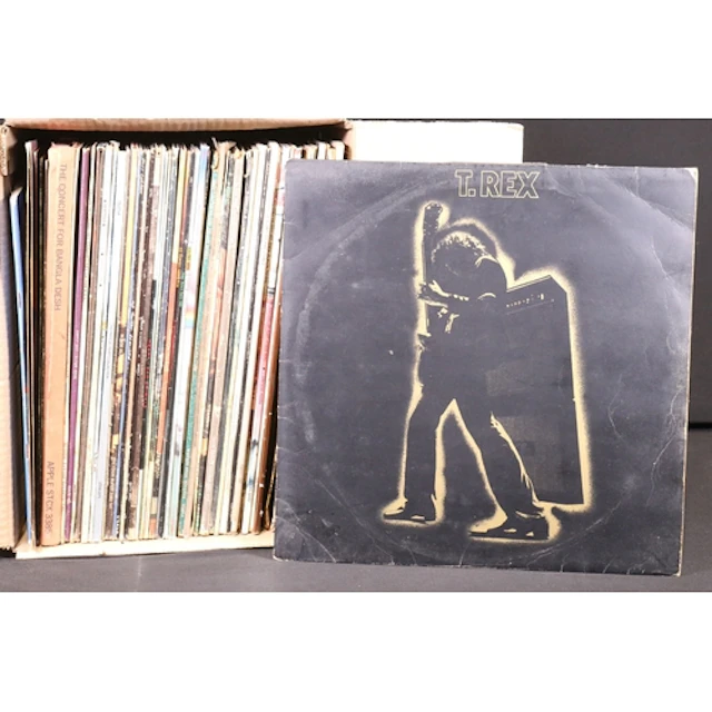 Vinyl - 47 Rock & Pop LPs, 1 box set and 4 12" to include T-...
