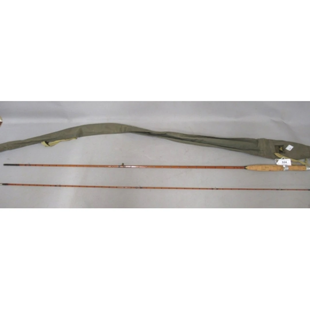 Hardy Palakona C. C. De France 7' split cane fly rod