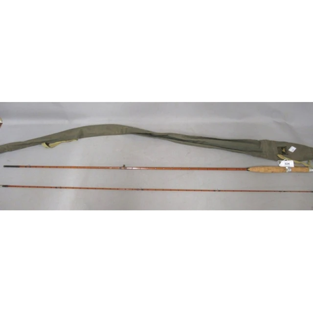 Hardy Palakona C. C. De France 7' split cane fly rod