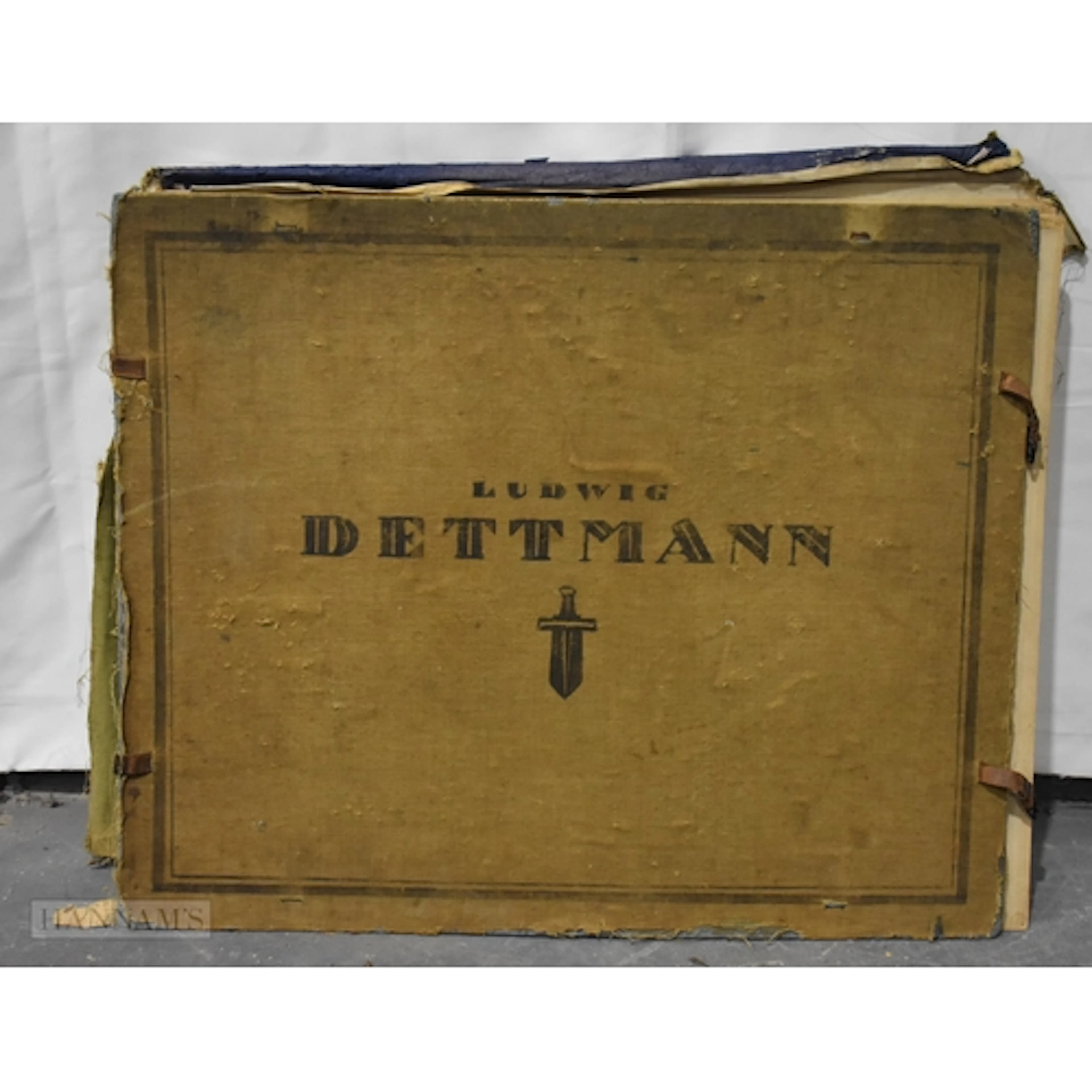 Ludwig Julius Christian Dettmann, Folio of military interest...