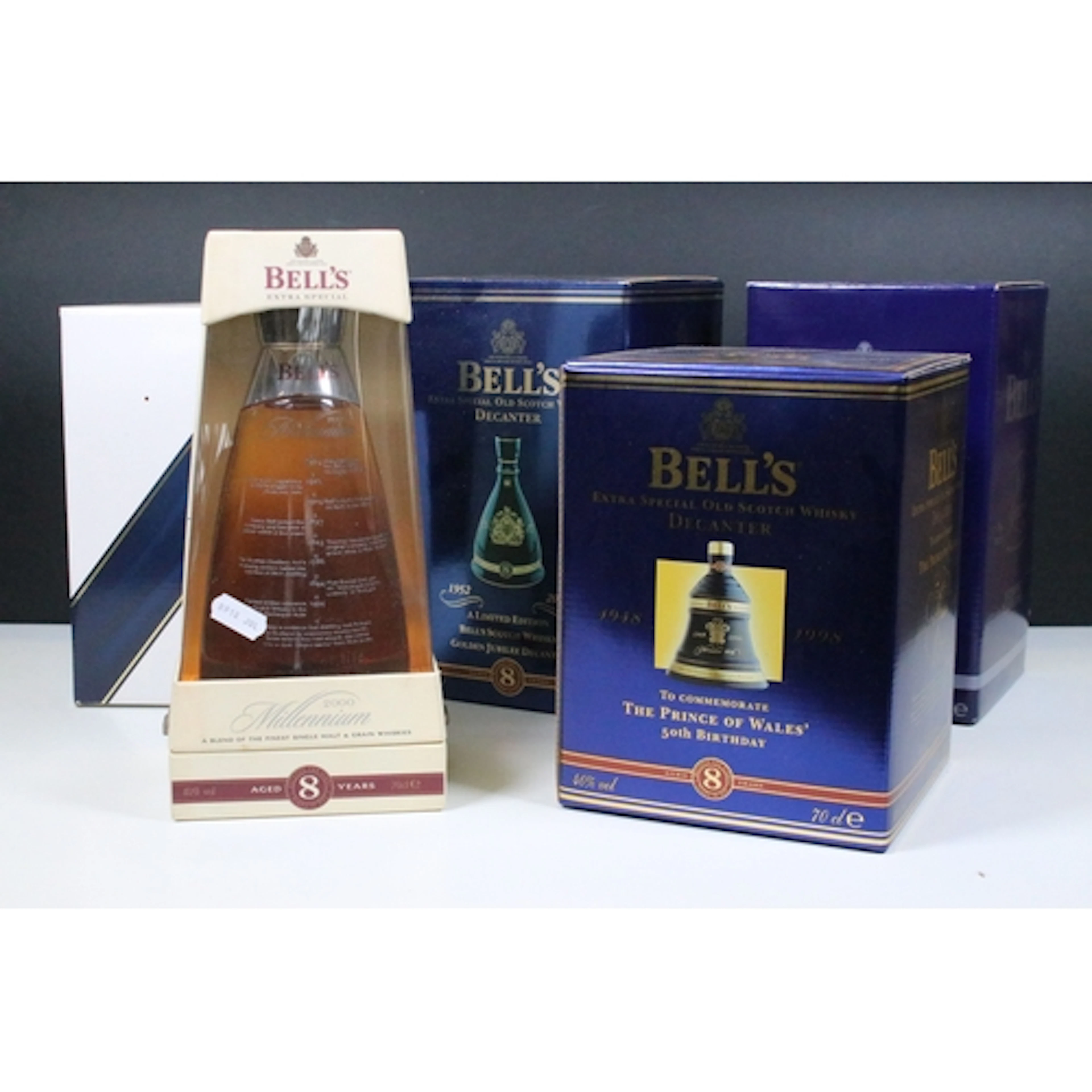 Collection of commemorative Bell's whisky, to comprise Mille...