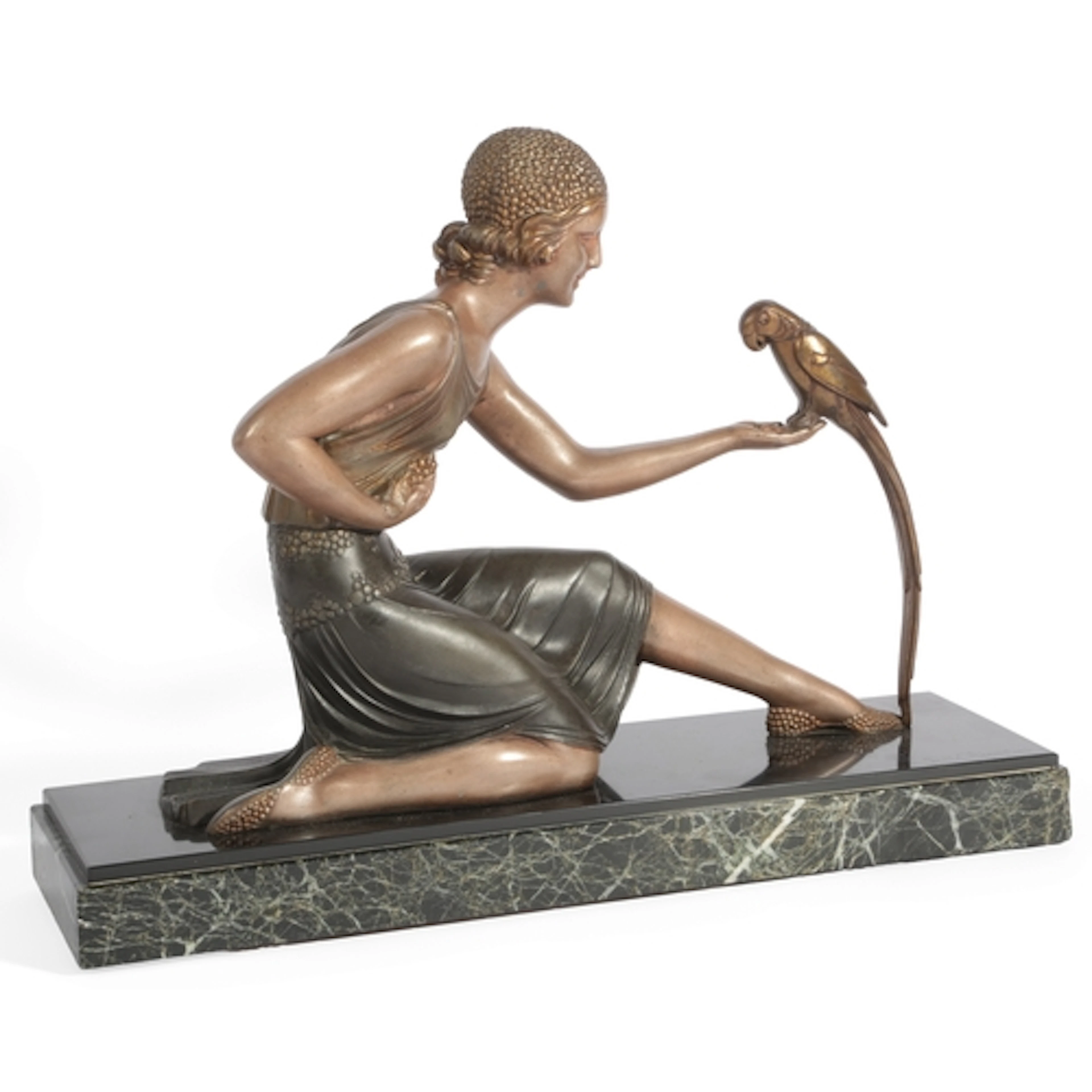 After Demétre H. Chiparus (Romanian, 1886–1947): 'Young Lady...