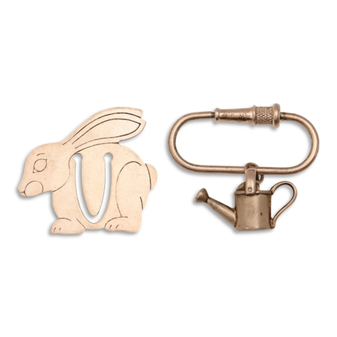 Tiffany & Co. A silver rabbit novelty page mark, 5cm w, ...