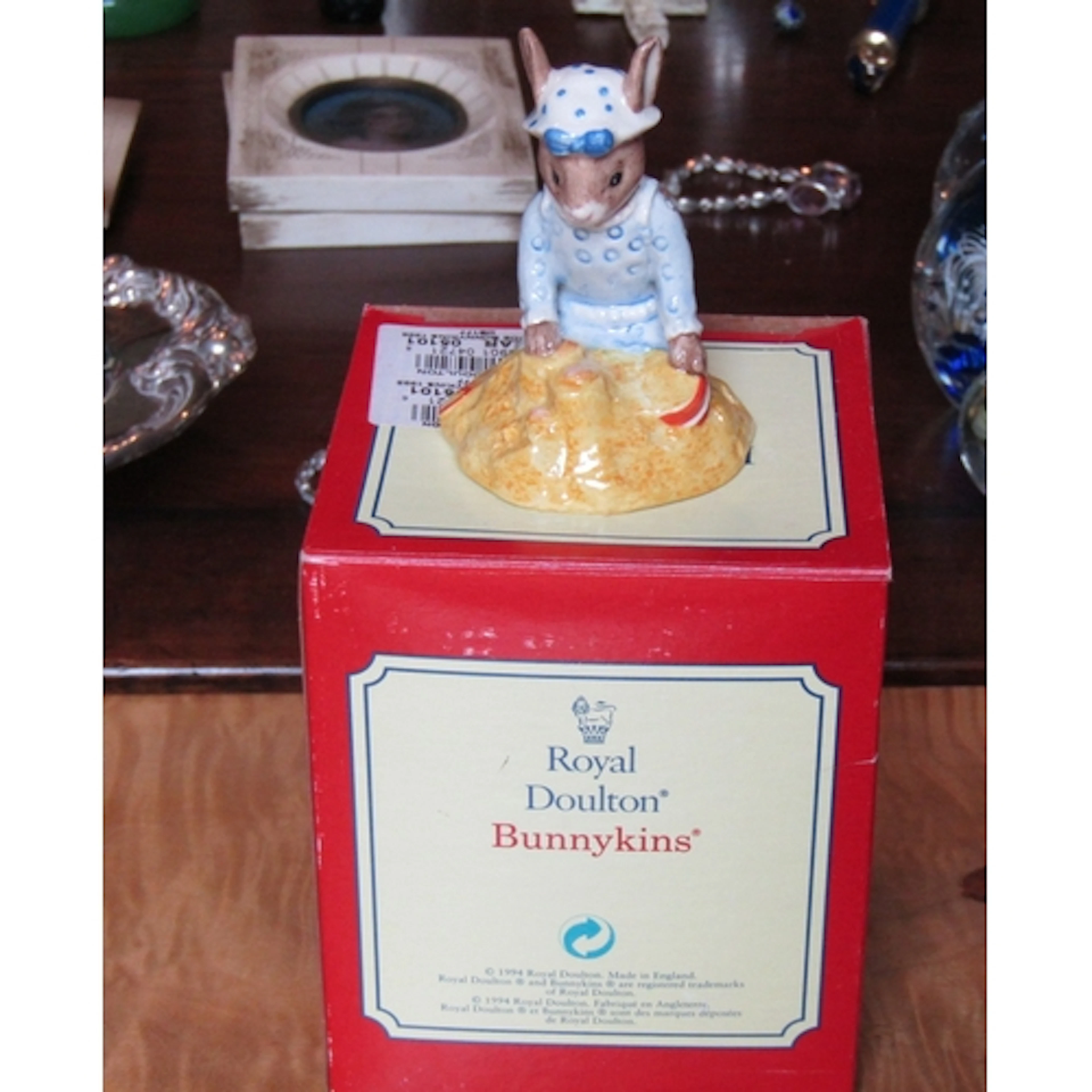 Royal Doulton Bunnykins Fine Porcelain Figure Titled Seaside...