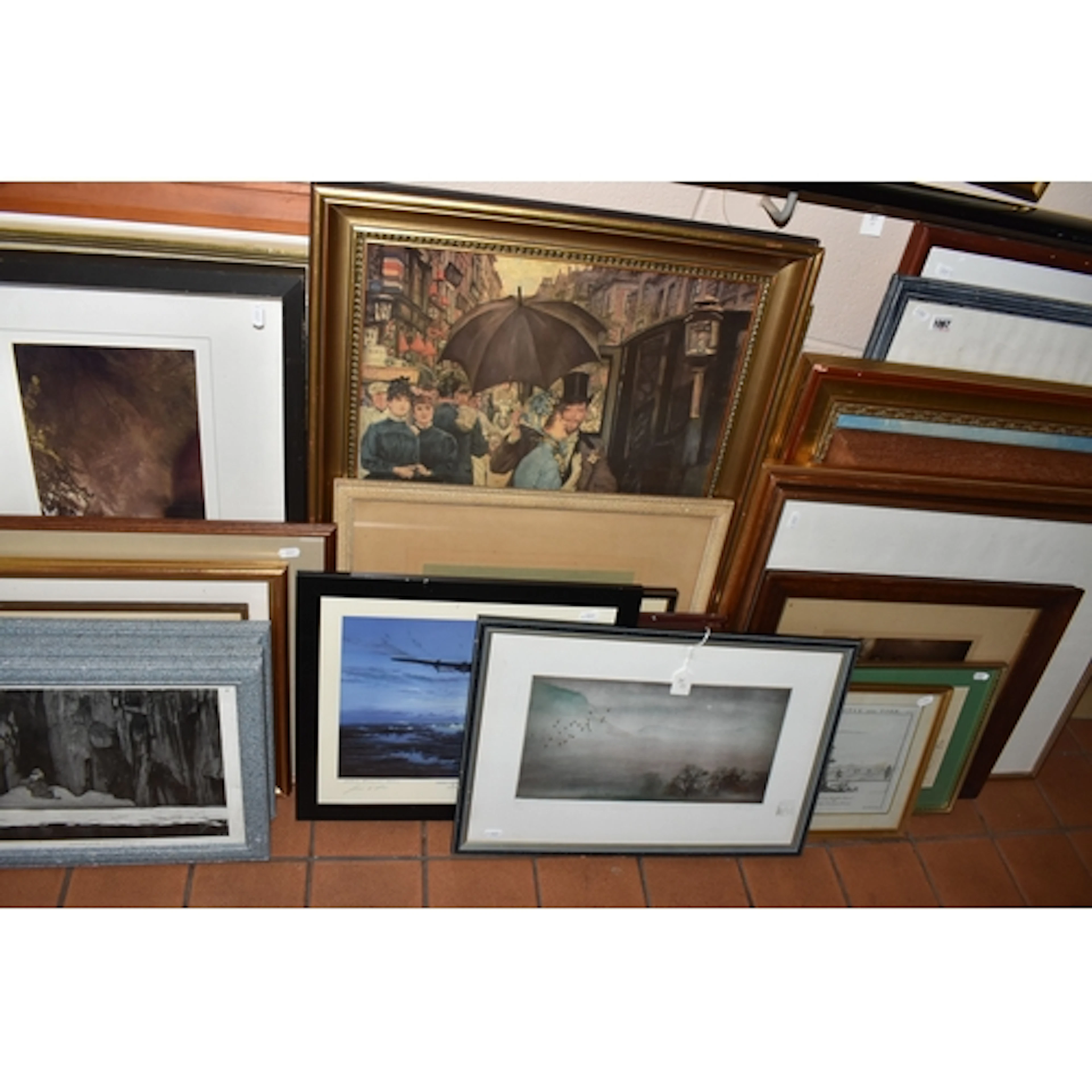 A QUANTITY OF ASSORTED PRINTS, to include Klaus Holitzer po...