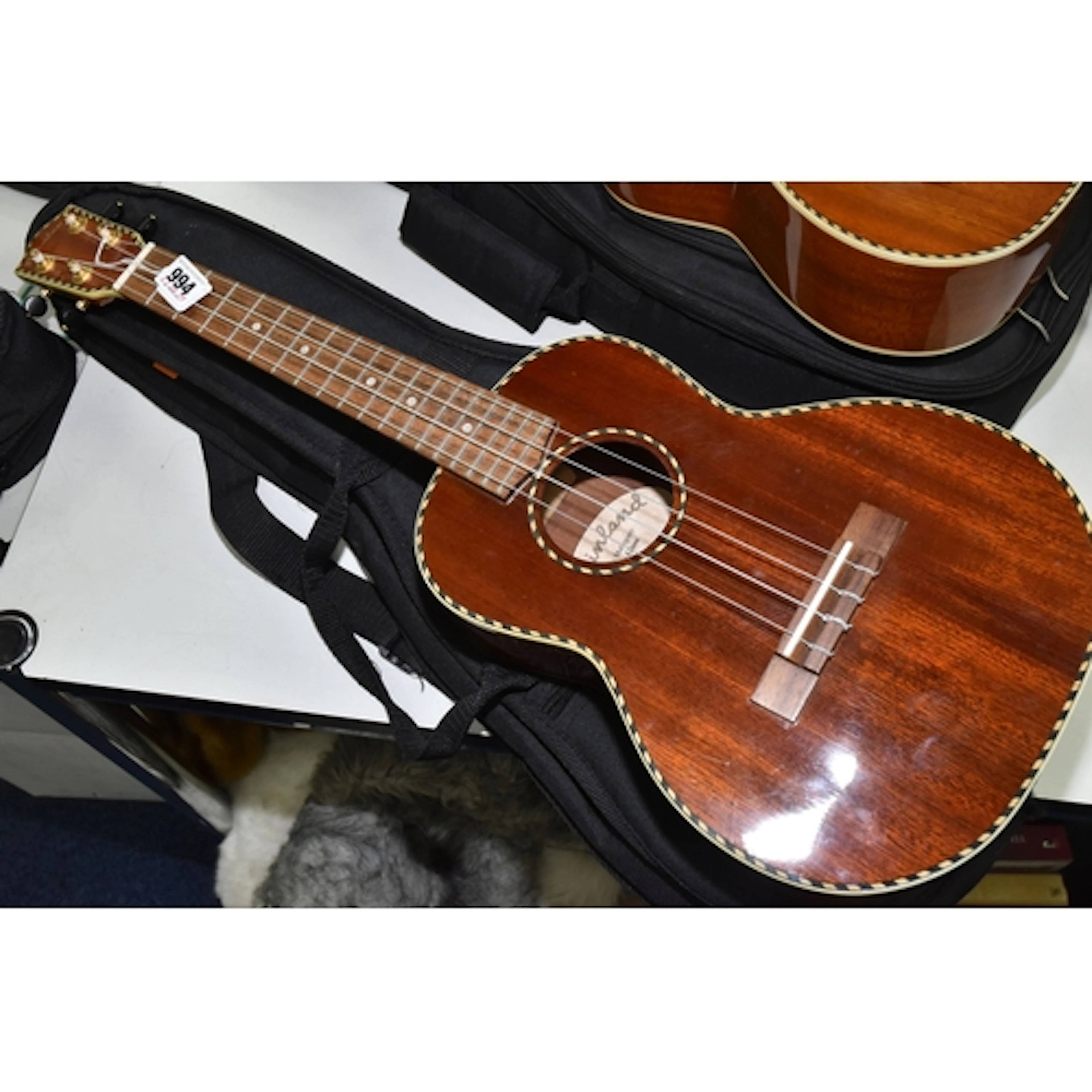 A MAINLAND CLASSIC MAHOGANY TENOR GLOSS UKELELE, dated June ...