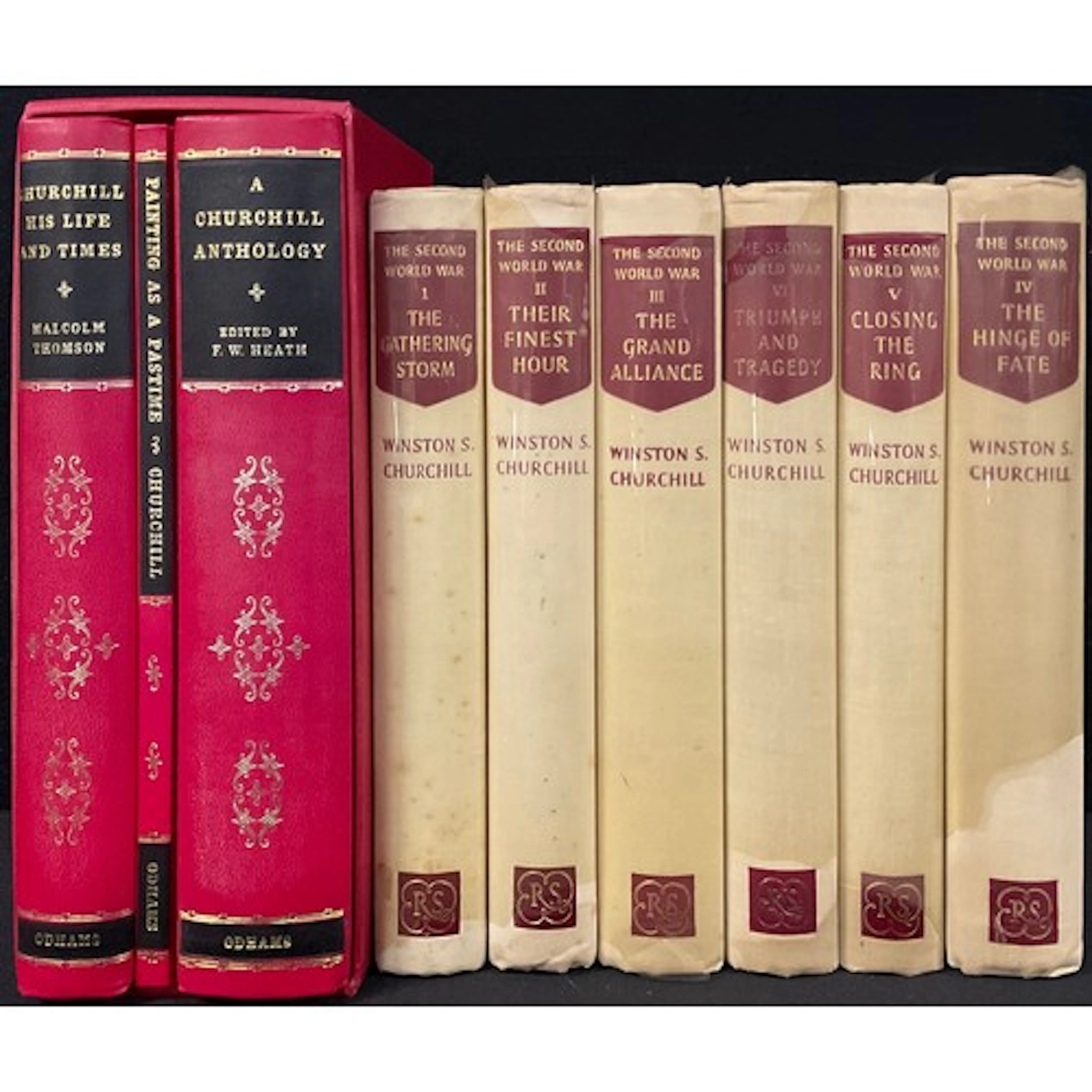 Books – English letters and biography, Churchill (Rt. Hon. S...