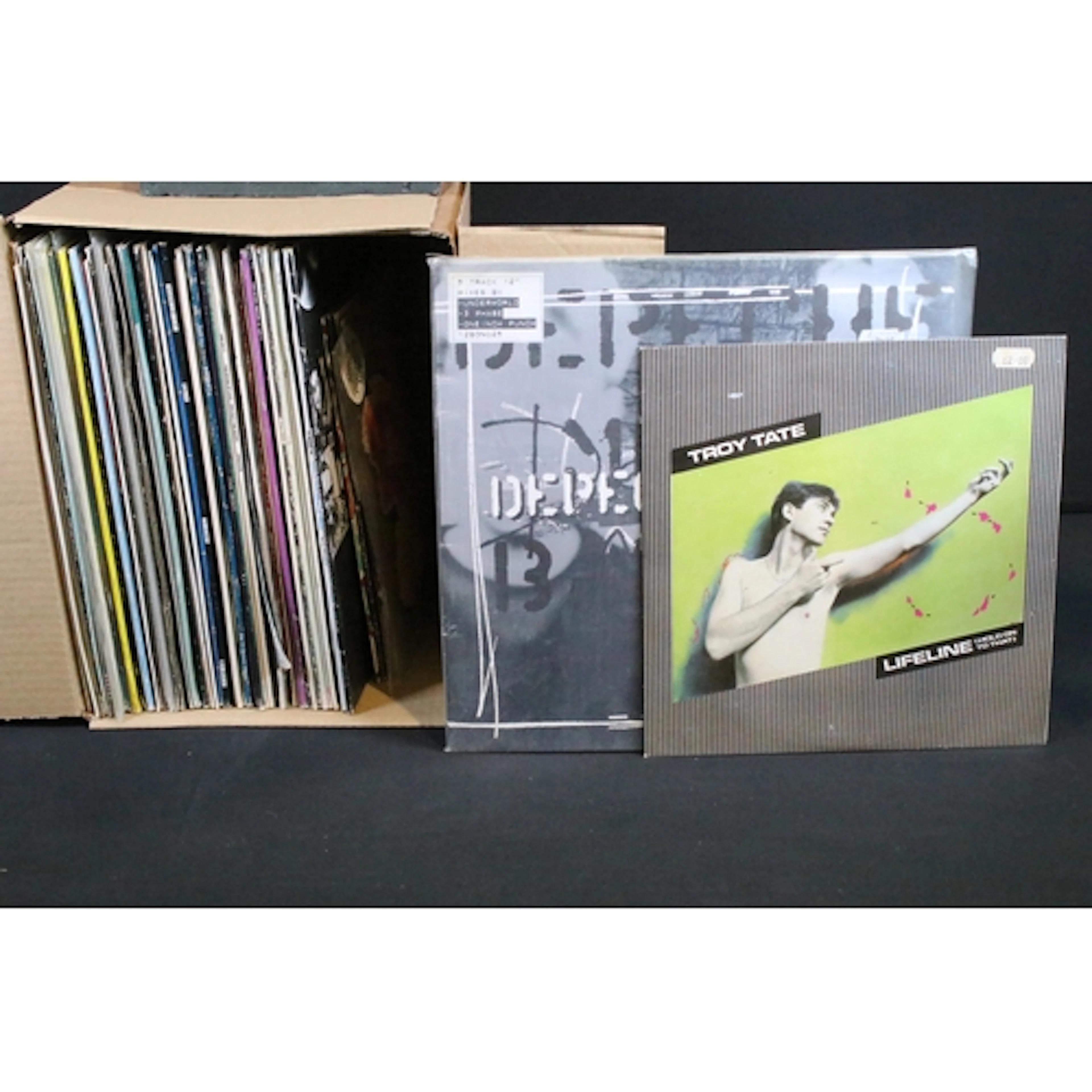 Vinyl - Over 60 12" singles and 6 10" featuring test pressin...