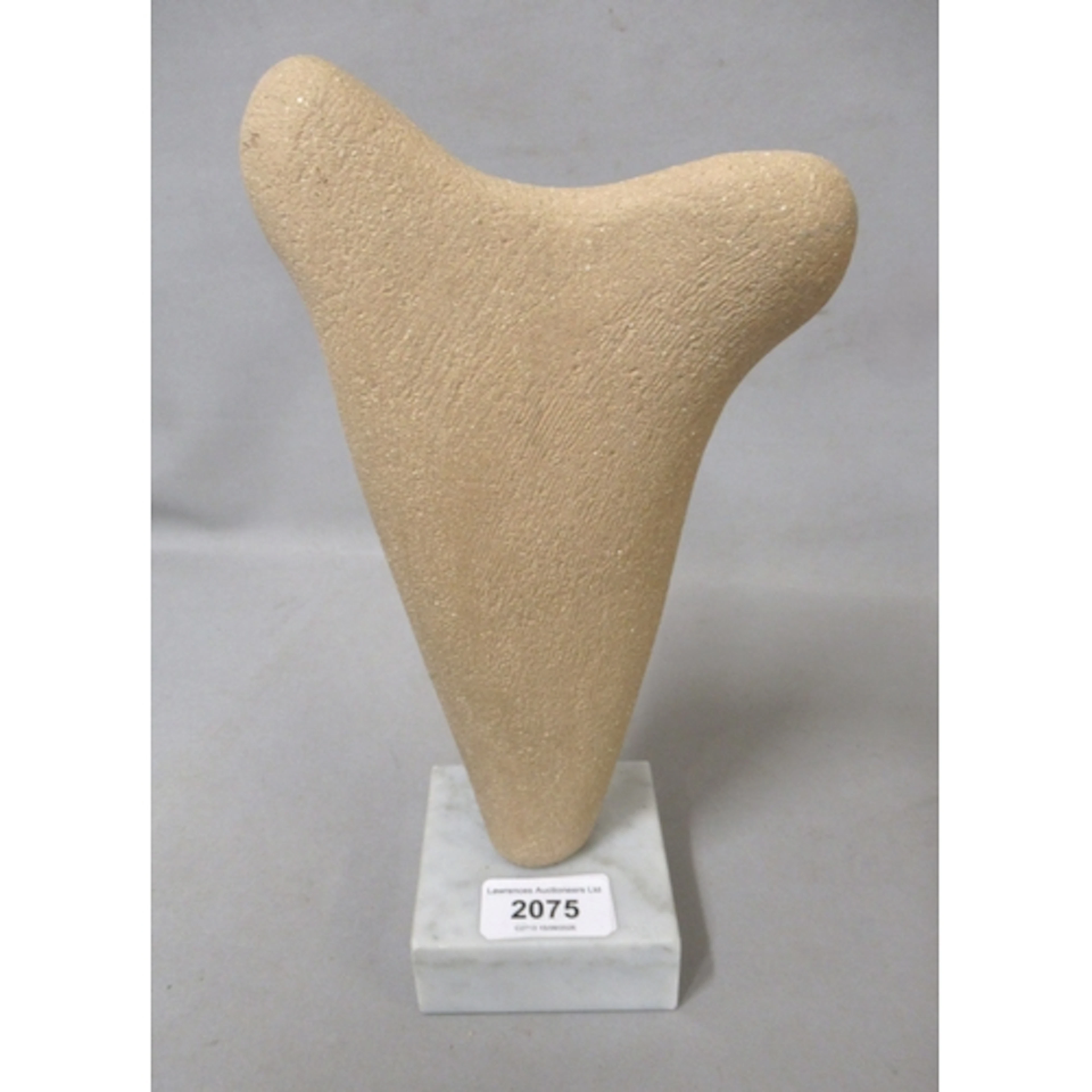 Neil Godfrey, small stoneware sculpture, abstract compositio...