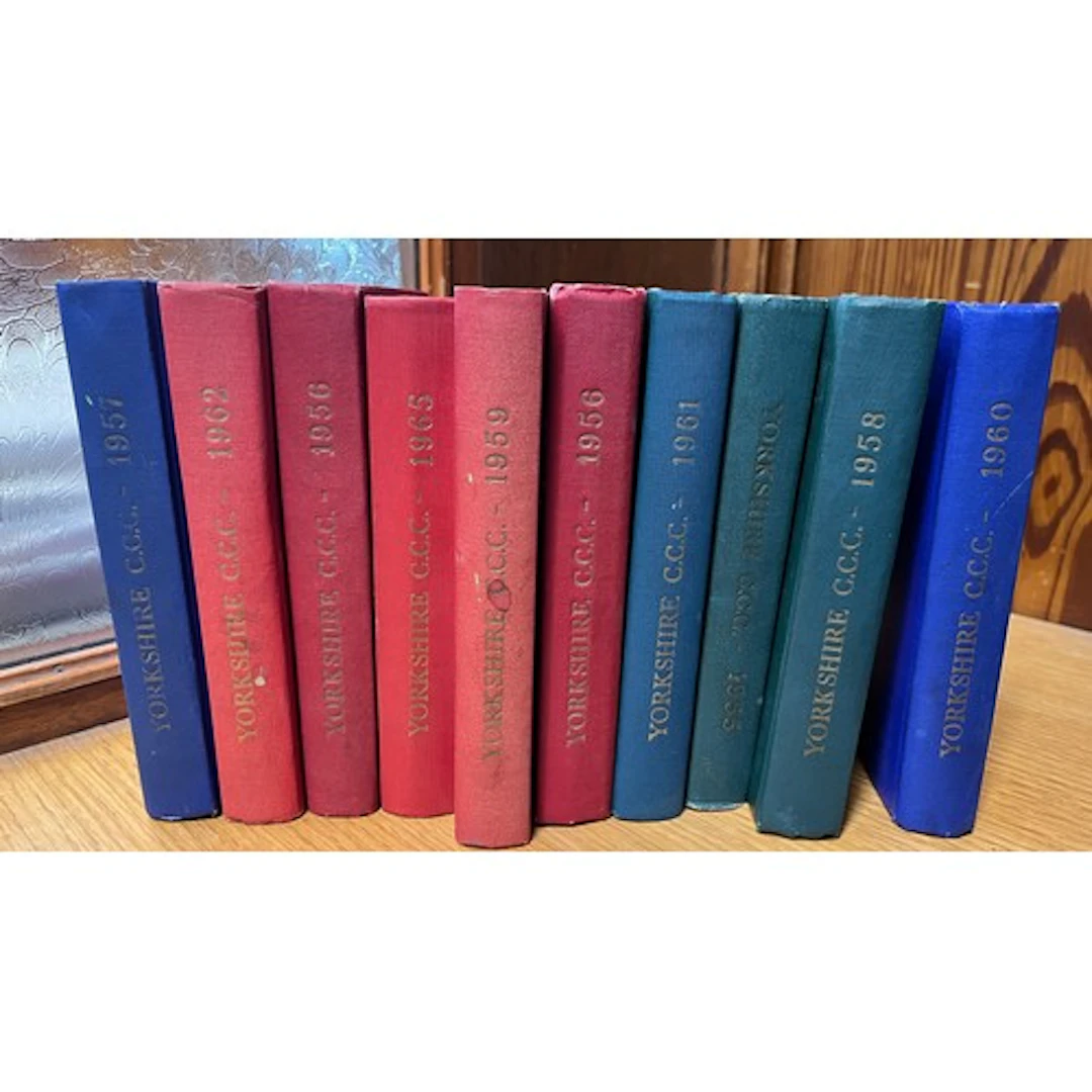 Yorkshire County Cricket Club annual reports from the 1950's...