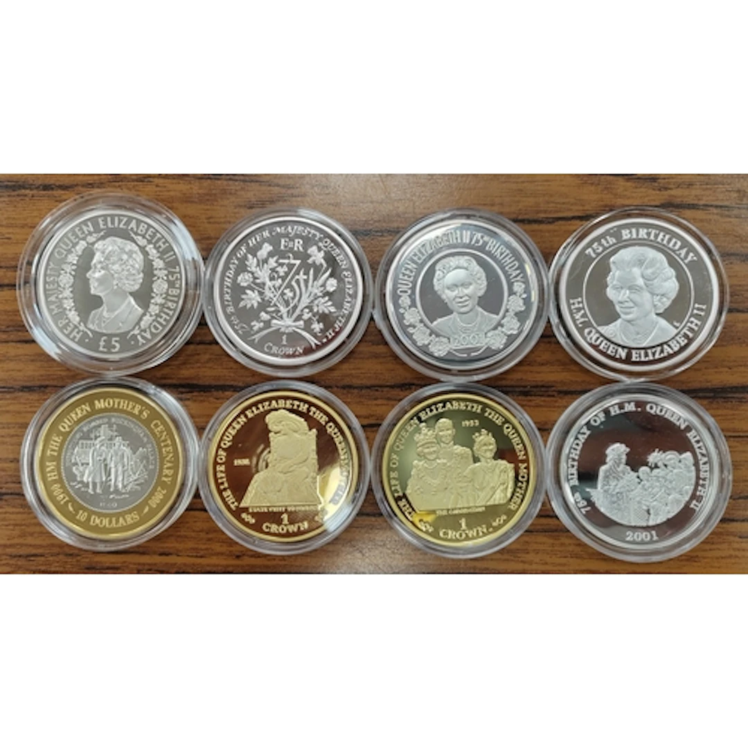 Collection of silver proofs FDC, includes Alderney 2001 £5, ...