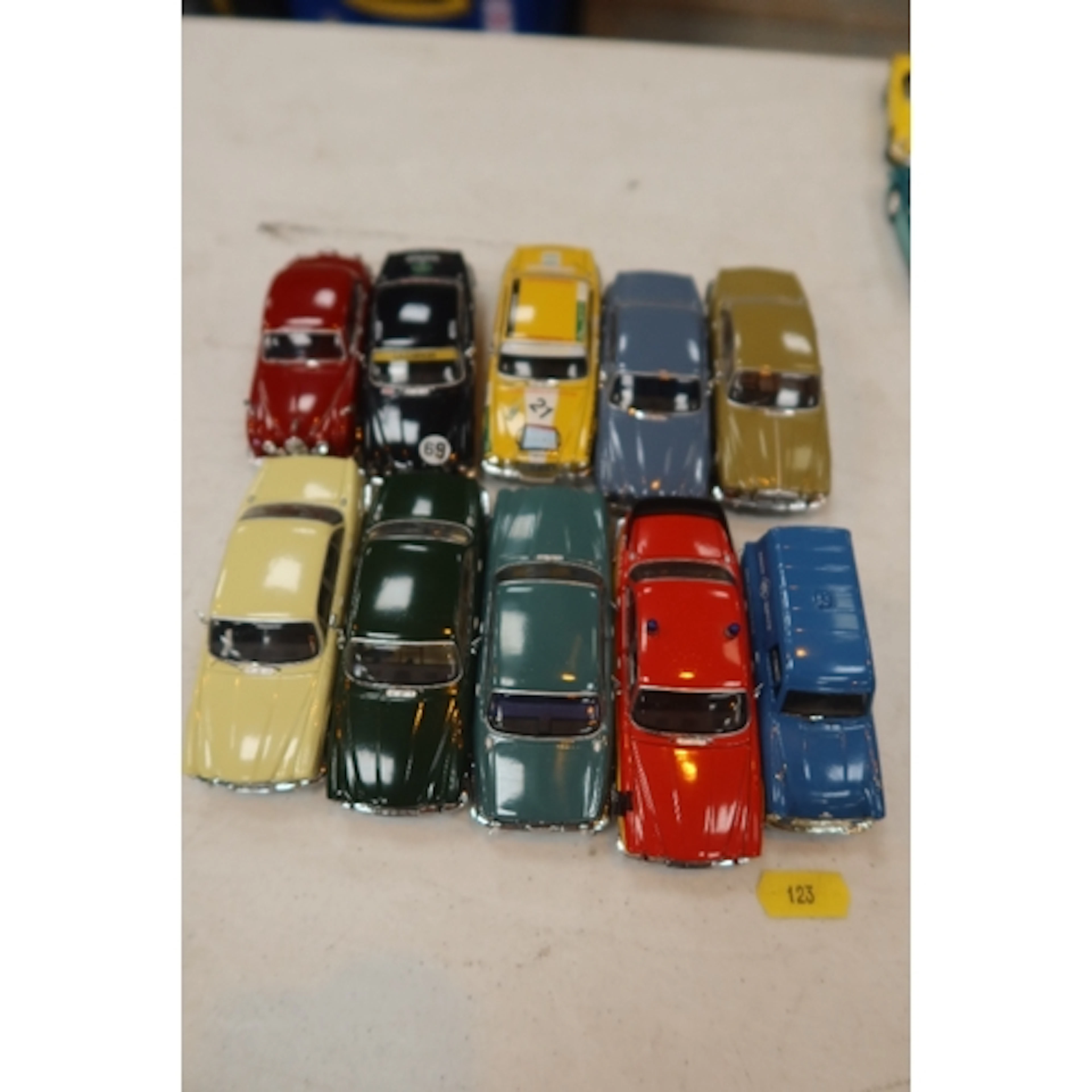 10 Lledo Jaguar and other sports cars