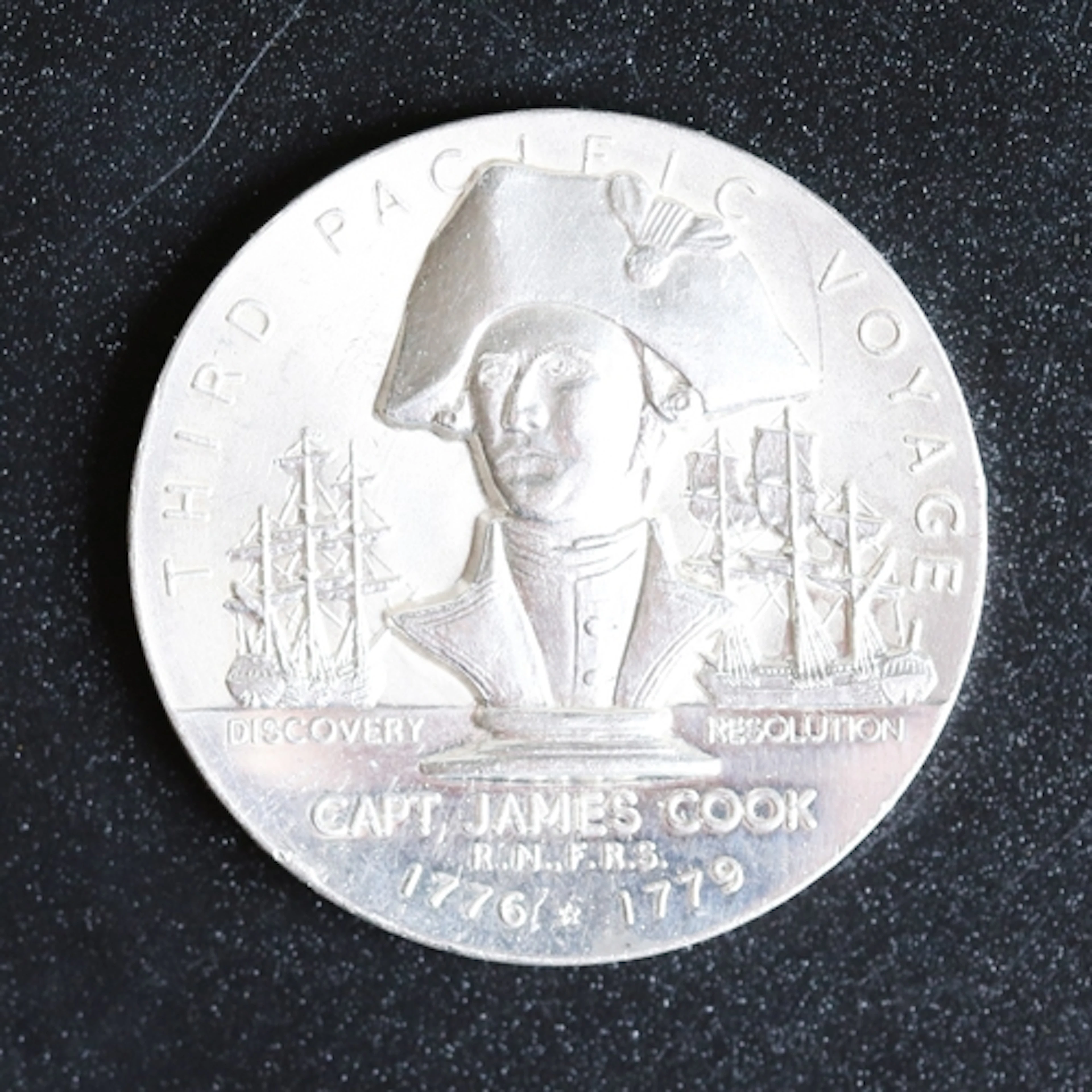 Sterling Silver Commemorative Bicentenary Medal 'Third Pacif...