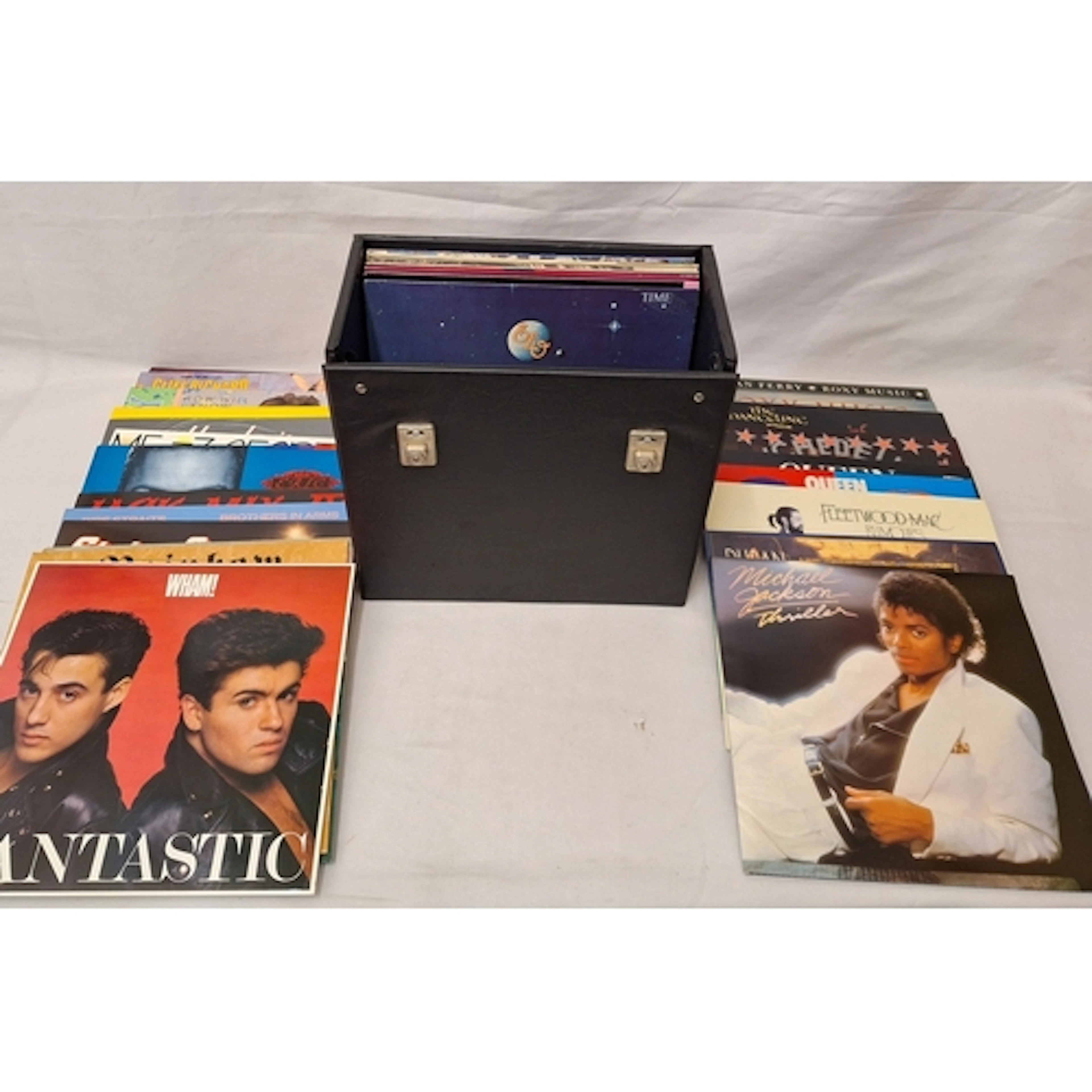 Vinyl Records incl. Michael Jackson Thriller, Wham Fantastic...