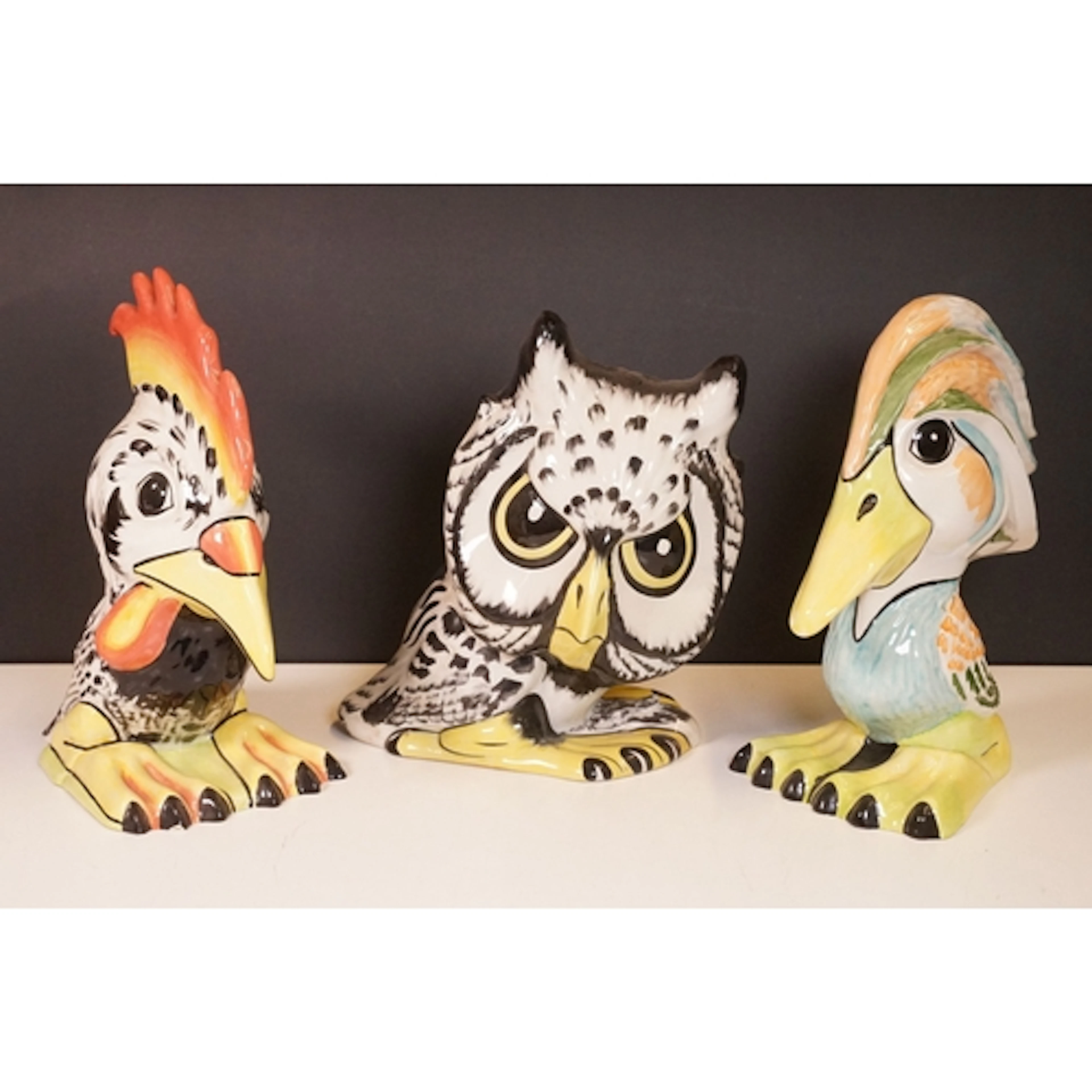 Group of three hand painted Lorna Bailey 'Old Ellgreabe Pott...