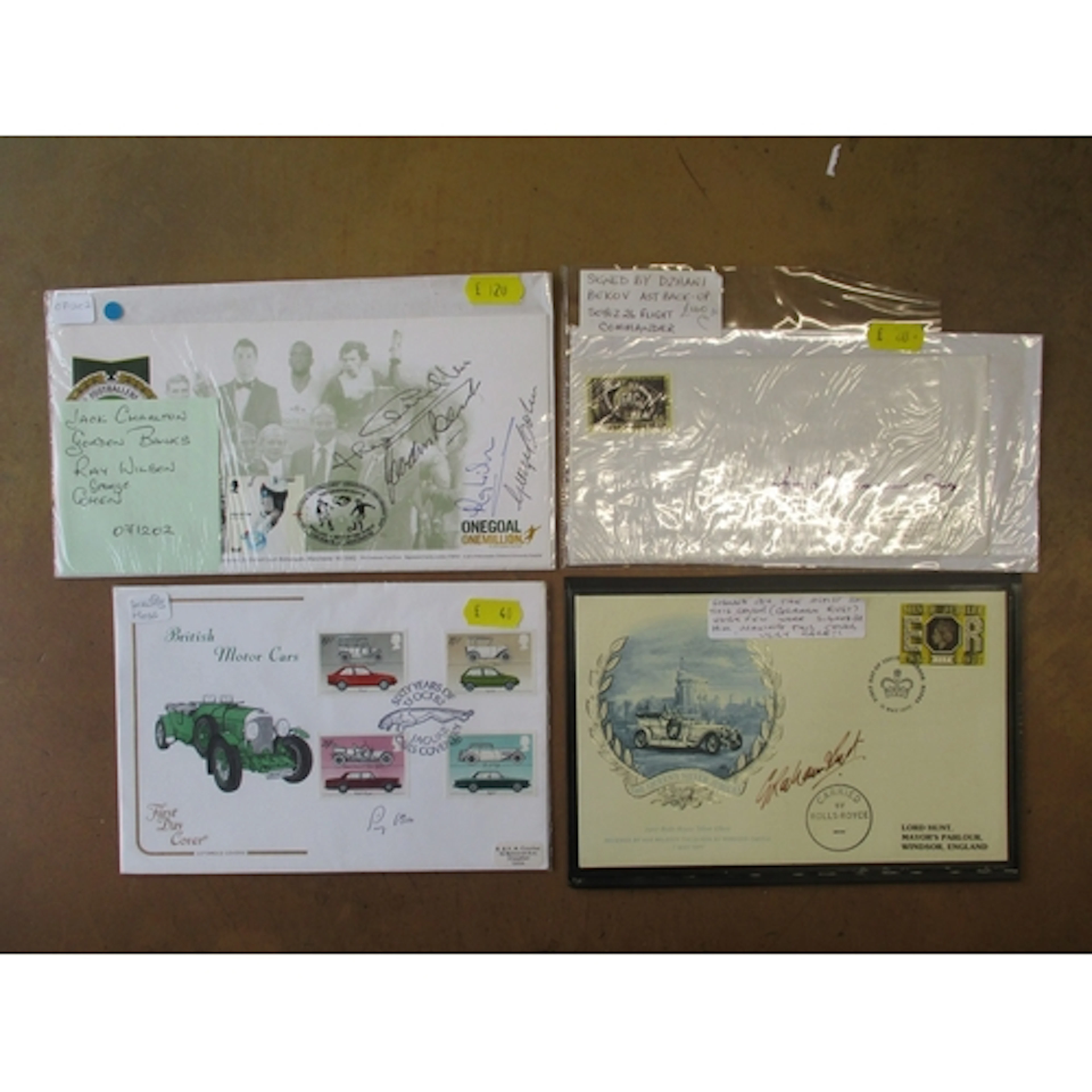 Large range of mostly singed loose covers and FDCs, incl (25...
