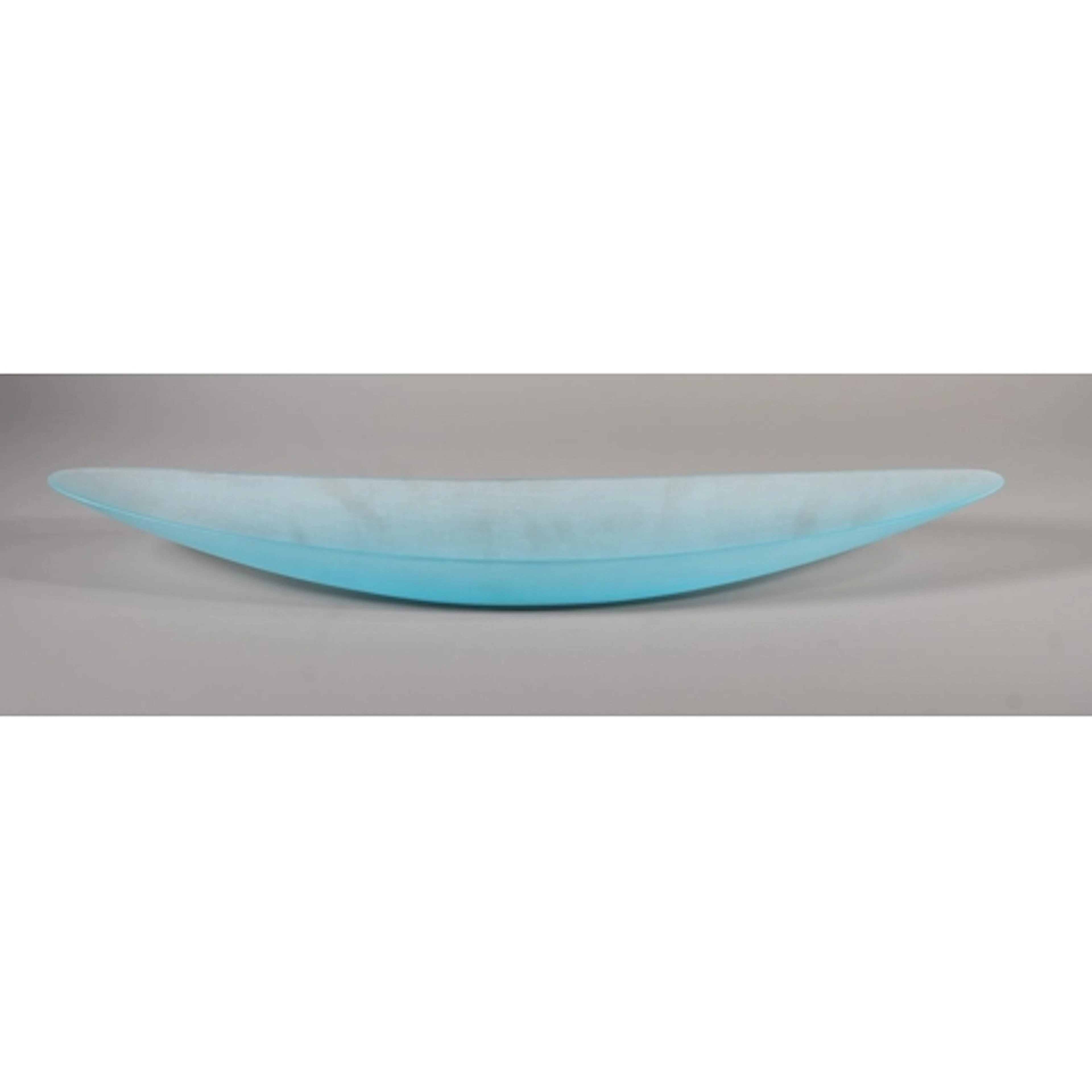 Paolo Venini for Murano blue canoa centrepiece or dish, by ...