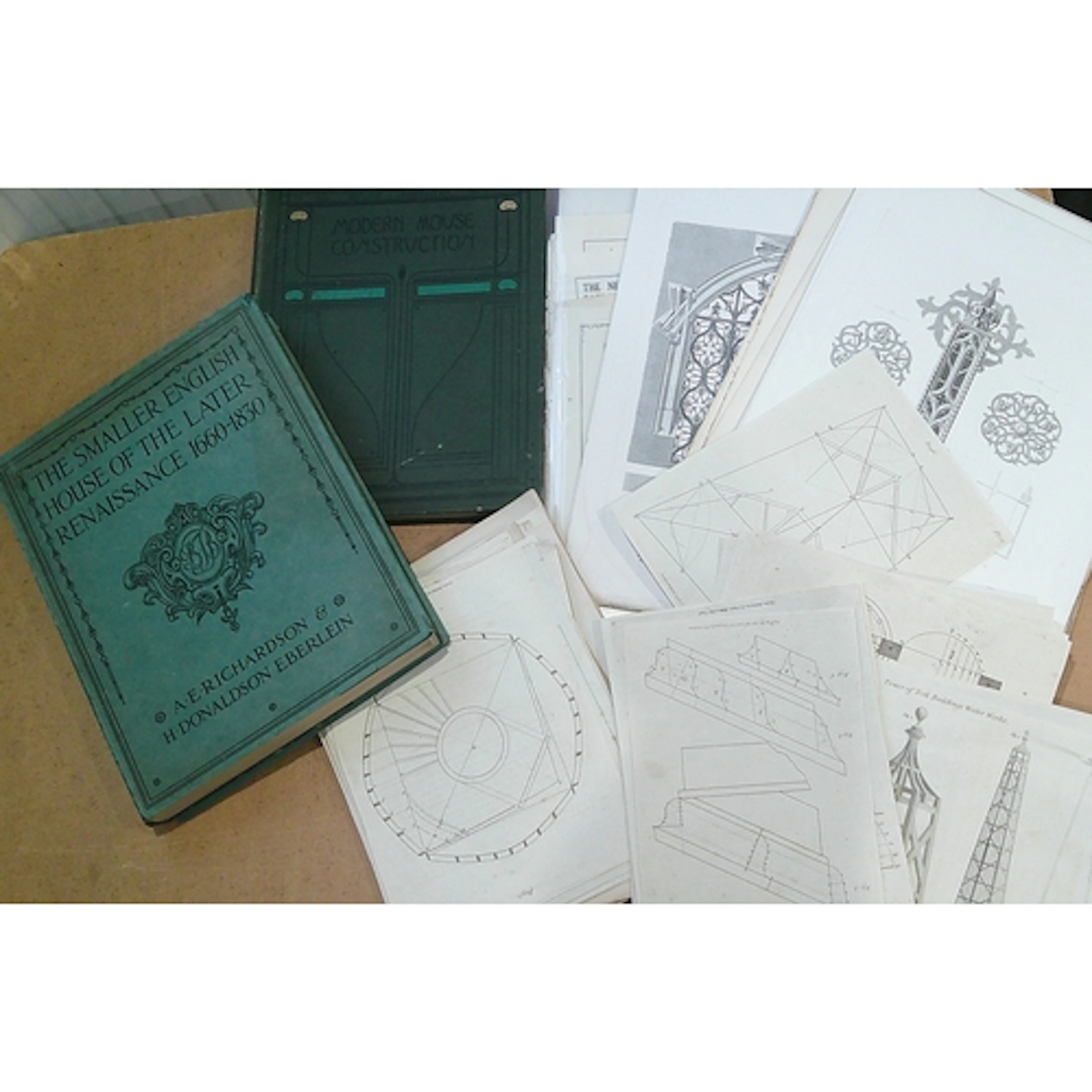 Large number of Georgian and Victorian architectural design ...