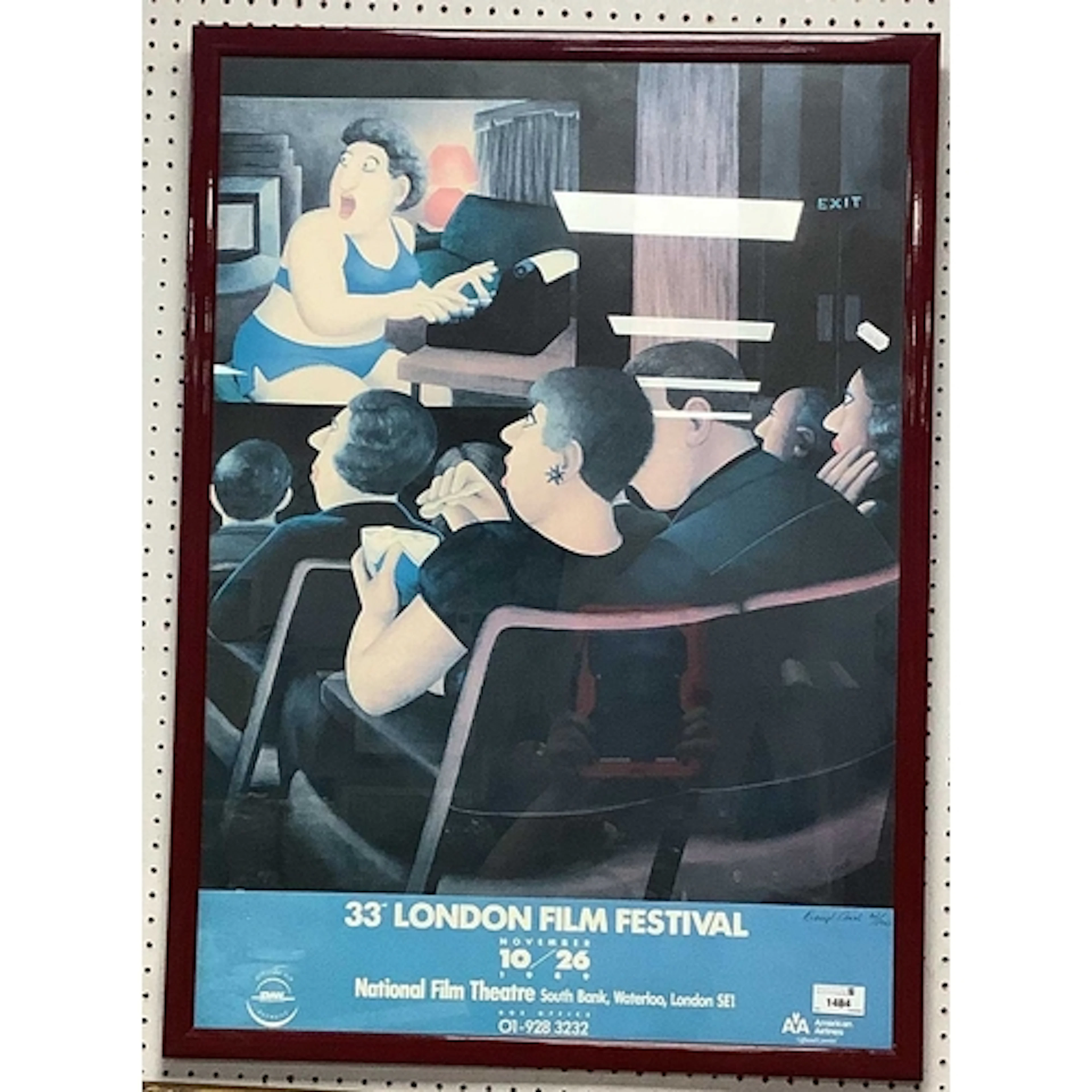 Beryl CooK, 33rd London Festival Poster 1989 limited edition...