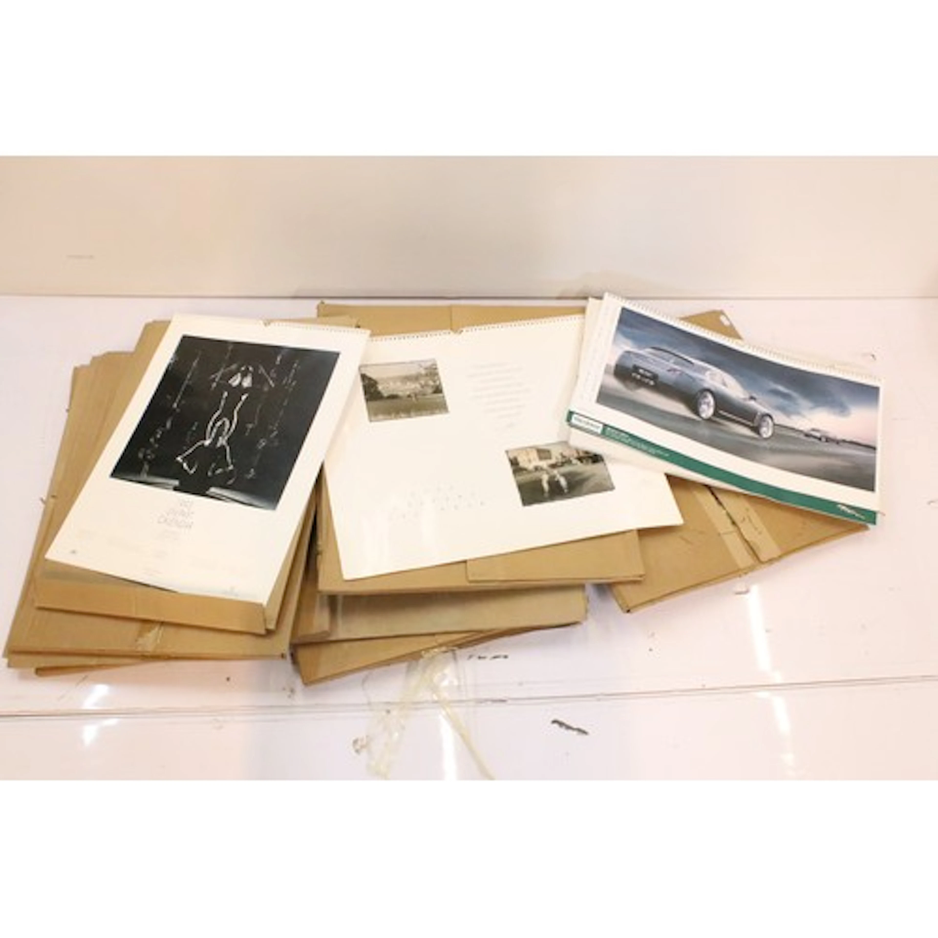 Collection of ten Unipart pin up calendars, to comprise 1984...