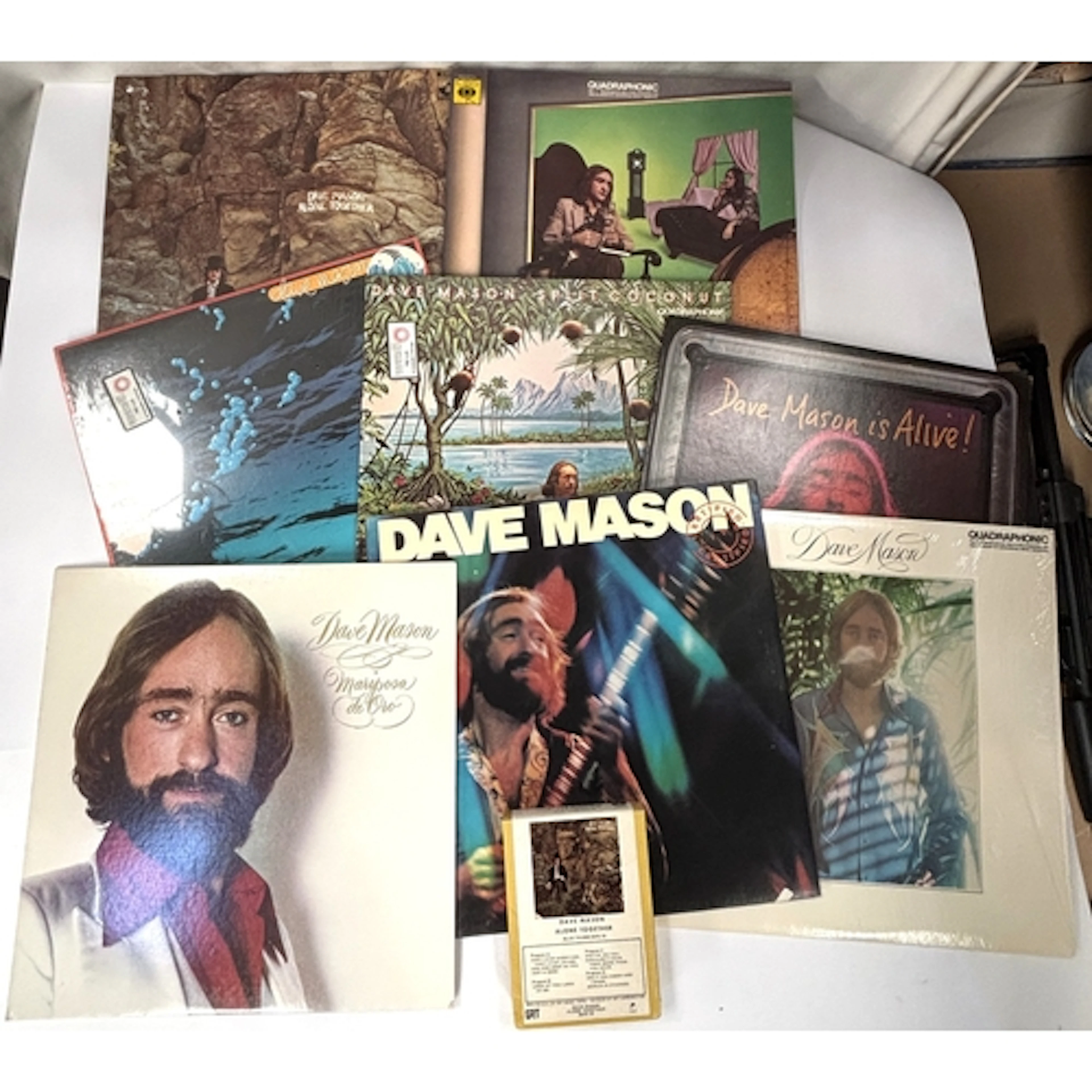 DAVE MASON - Alone Together, folding sleeve plus 8 track ver...